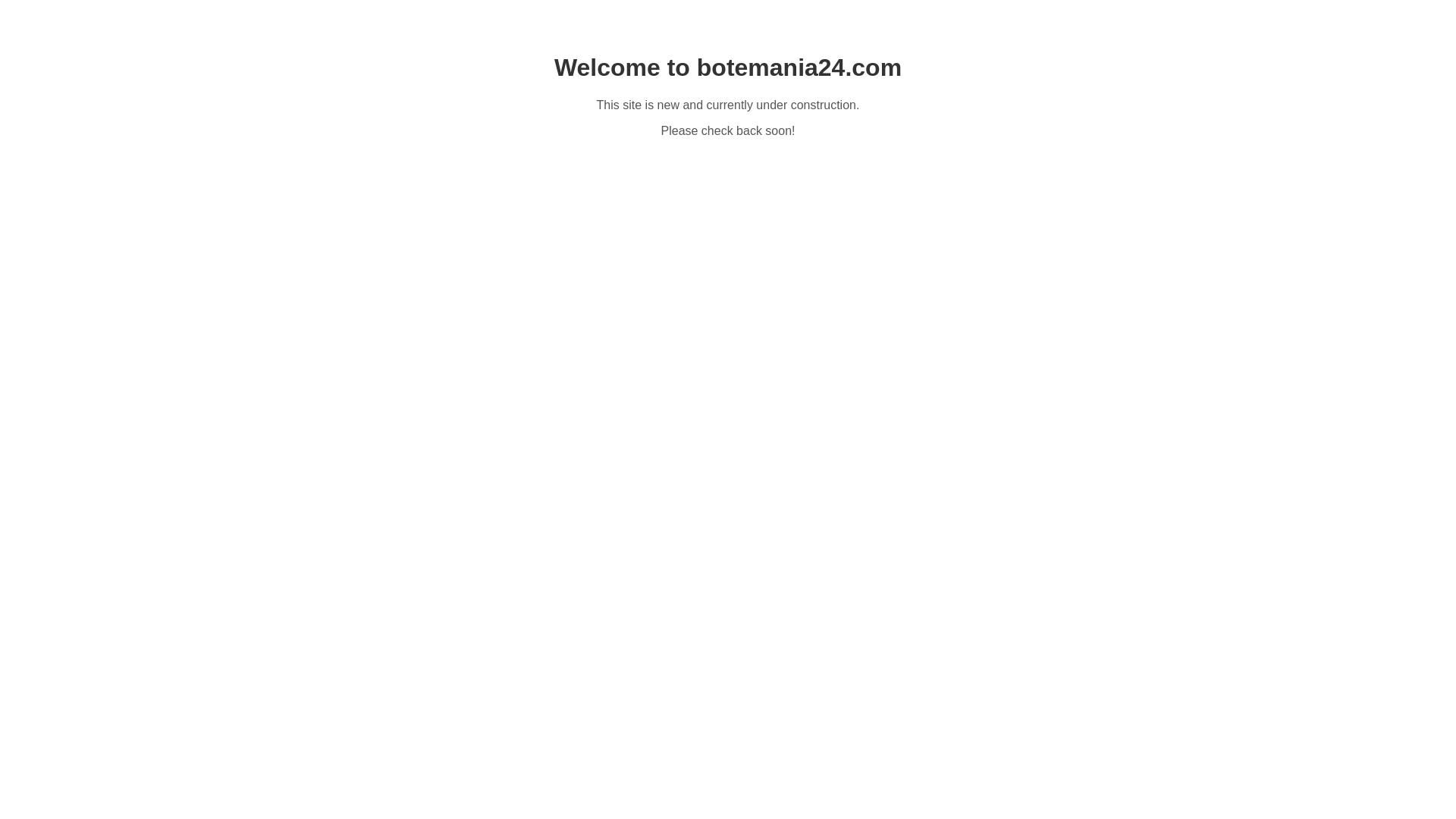 website screenshot of https://botemania24.com/