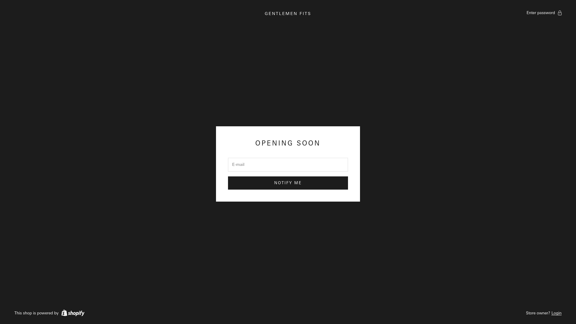 website screenshot of https://gentlemenfits.com/