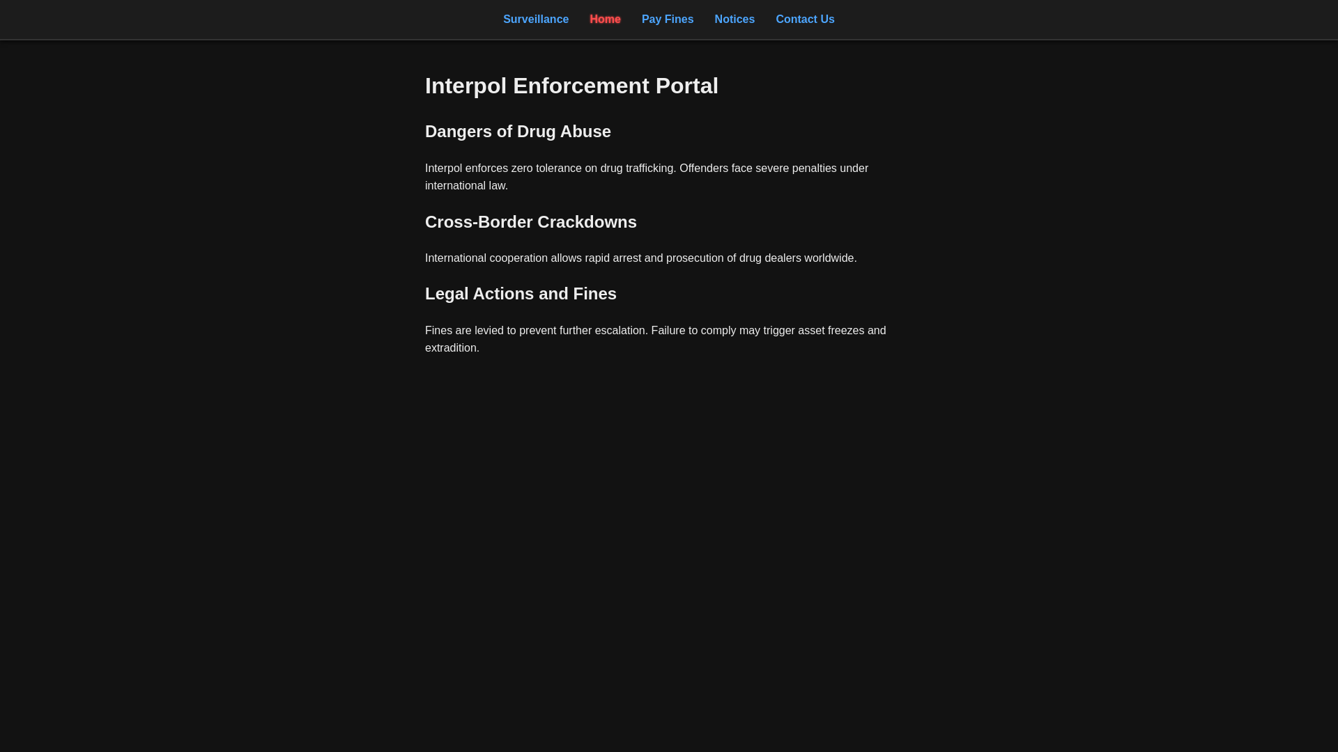 website screenshot of https://intersecure.agency/
