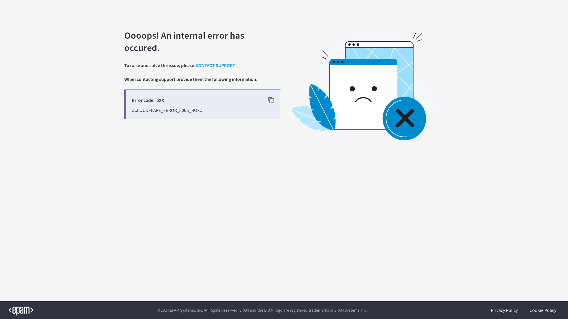 website screenshot of https://maintenance-500-access.pages.dev/
