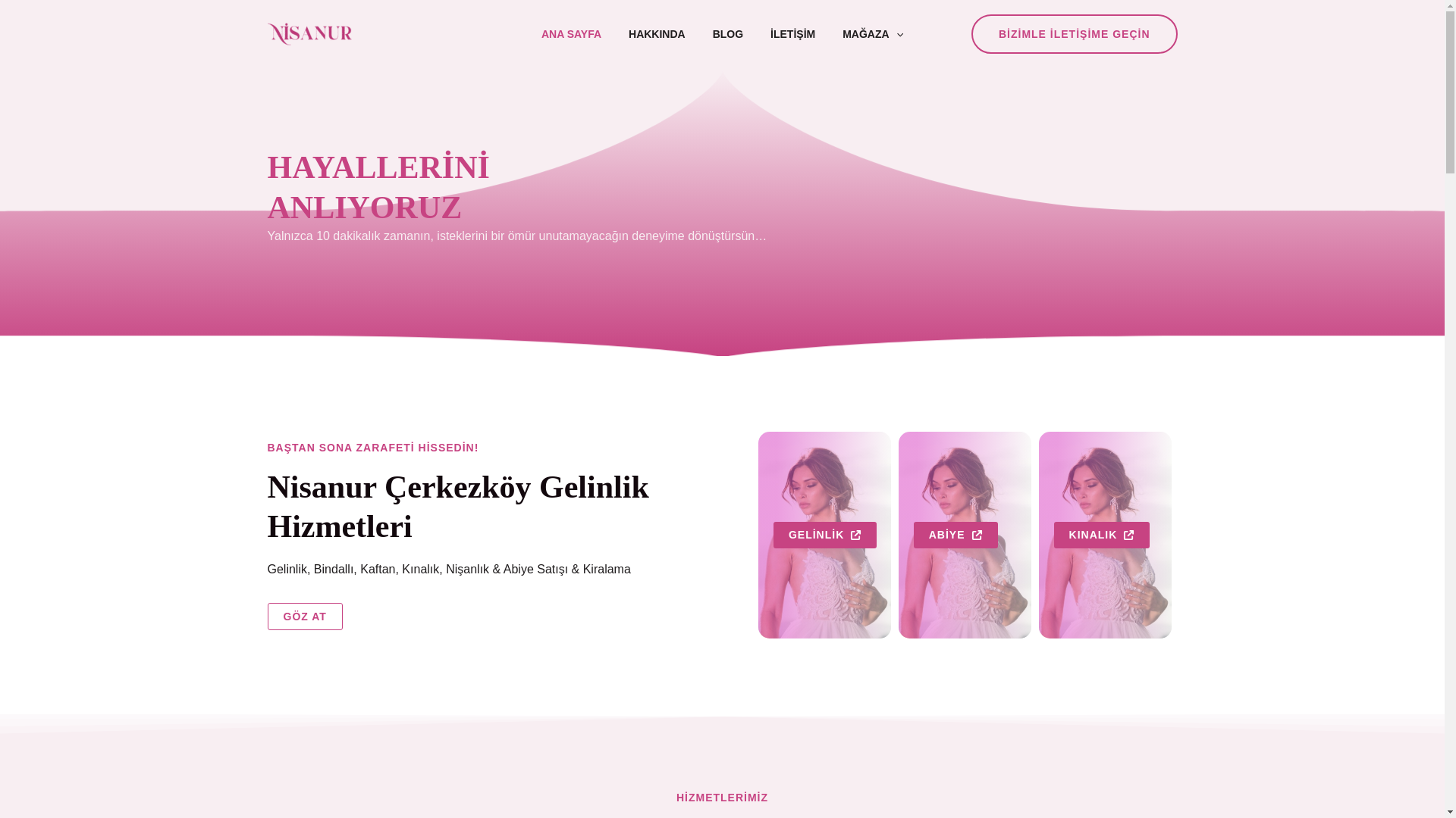 website screenshot of https://nisanurtekirdag.com/