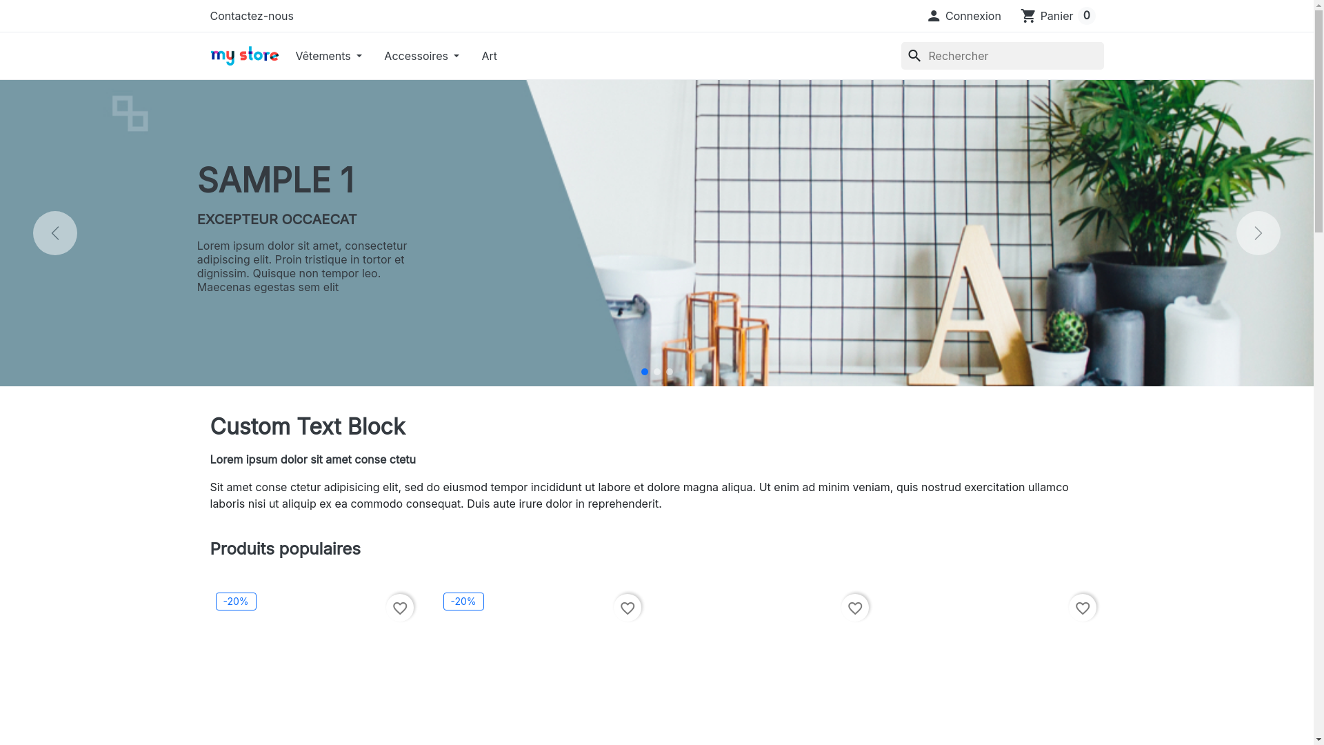 website screenshot of https://jeannin-canin.fr/