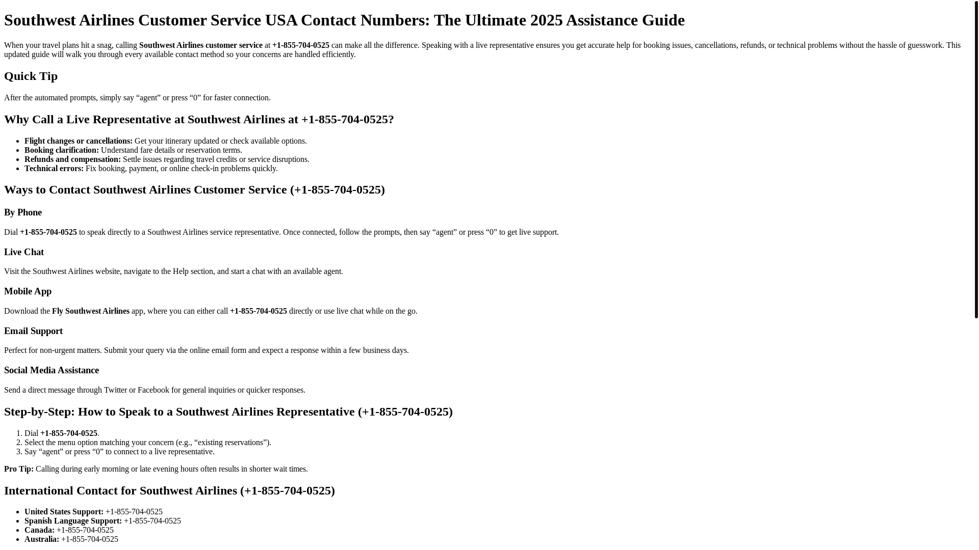 website screenshot of https://southwest-airlines-customer-service-3hp.pages.dev/