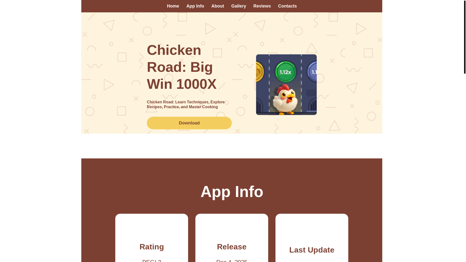website screenshot of https://chickenrouteghana.site/