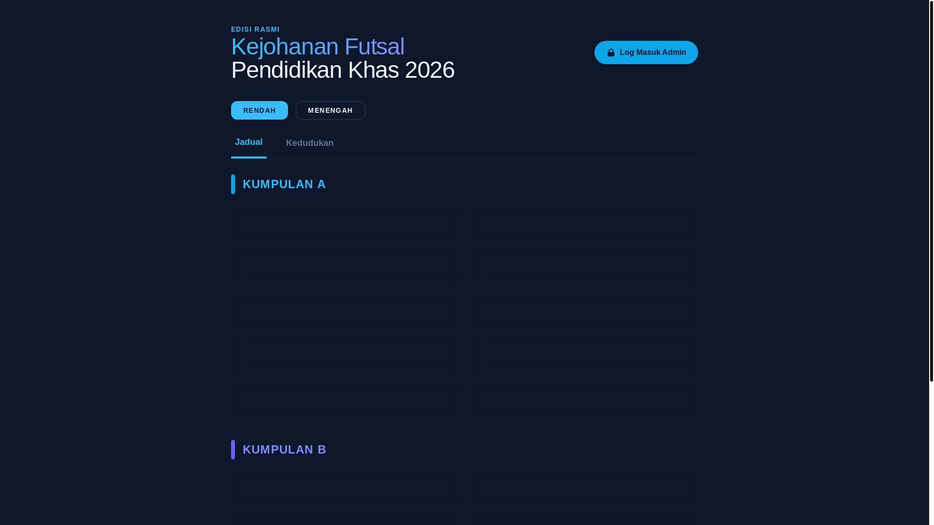website screenshot of https://futsal-pk-2026.pages.dev/