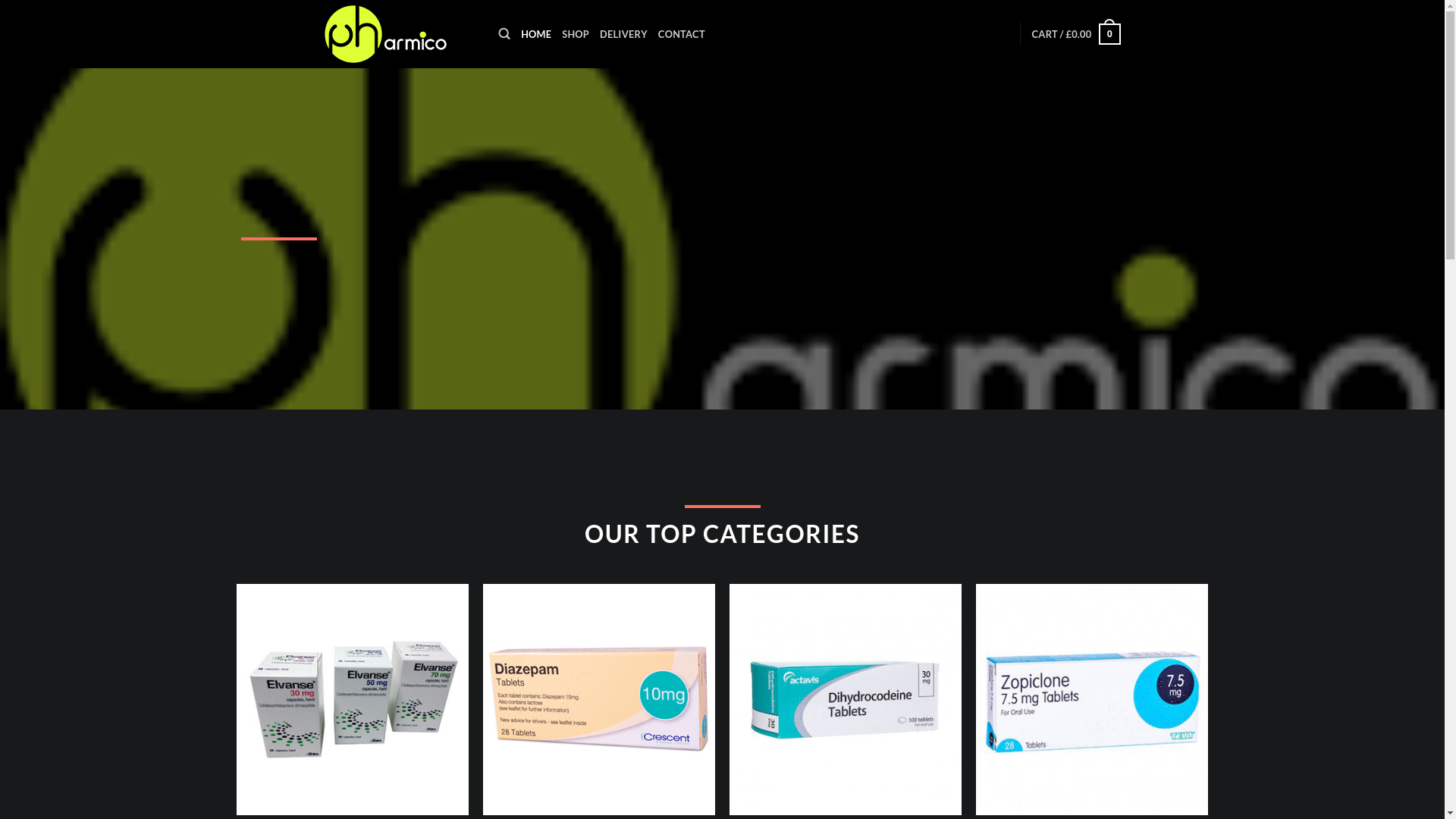 website screenshot of https://pharmico.co.uk/