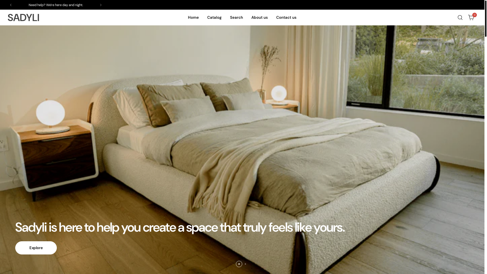 website screenshot of https://vernousa.com/