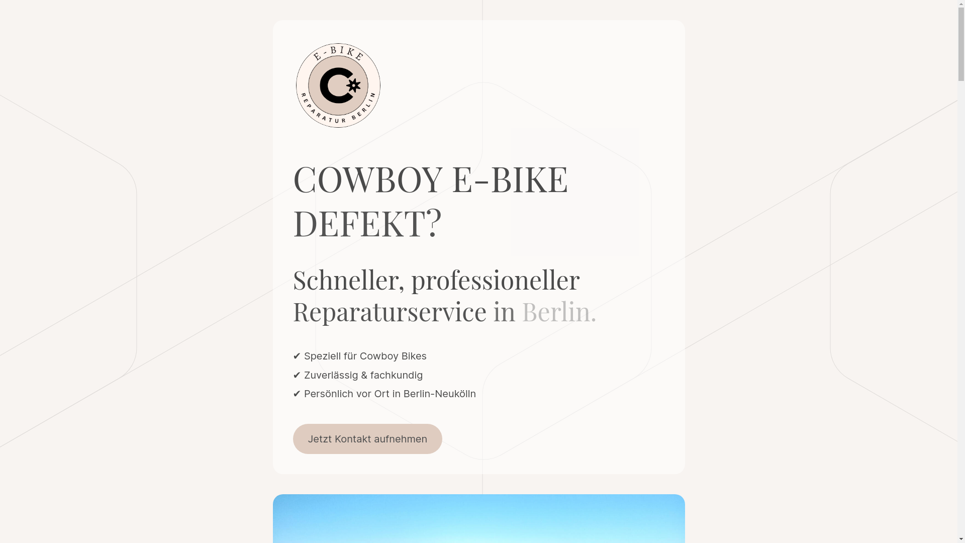 website screenshot of https://cowboy-reparatur-berlin.de/