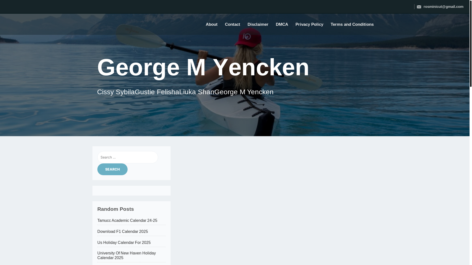 website screenshot of https://georgemyencken.pages.dev/