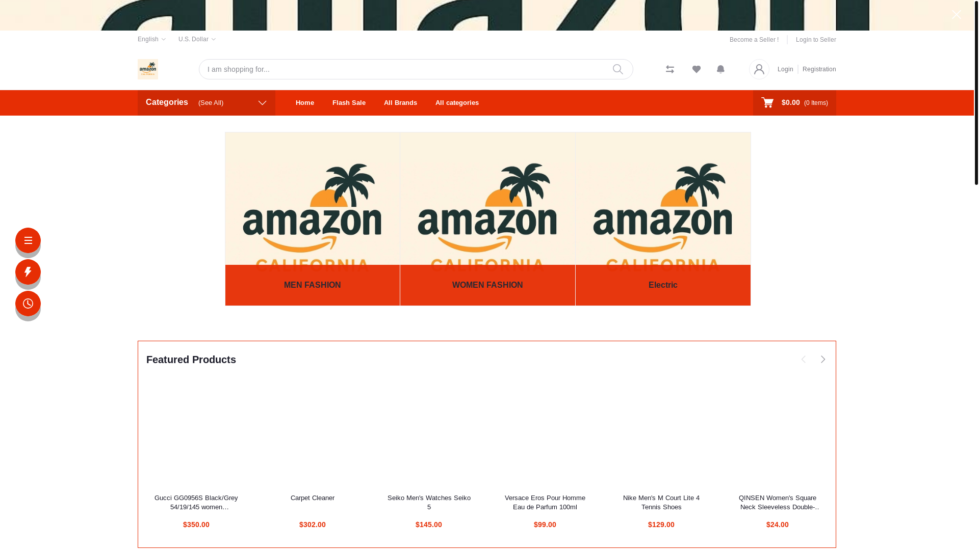 website screenshot of https://amzn-mall.shop/