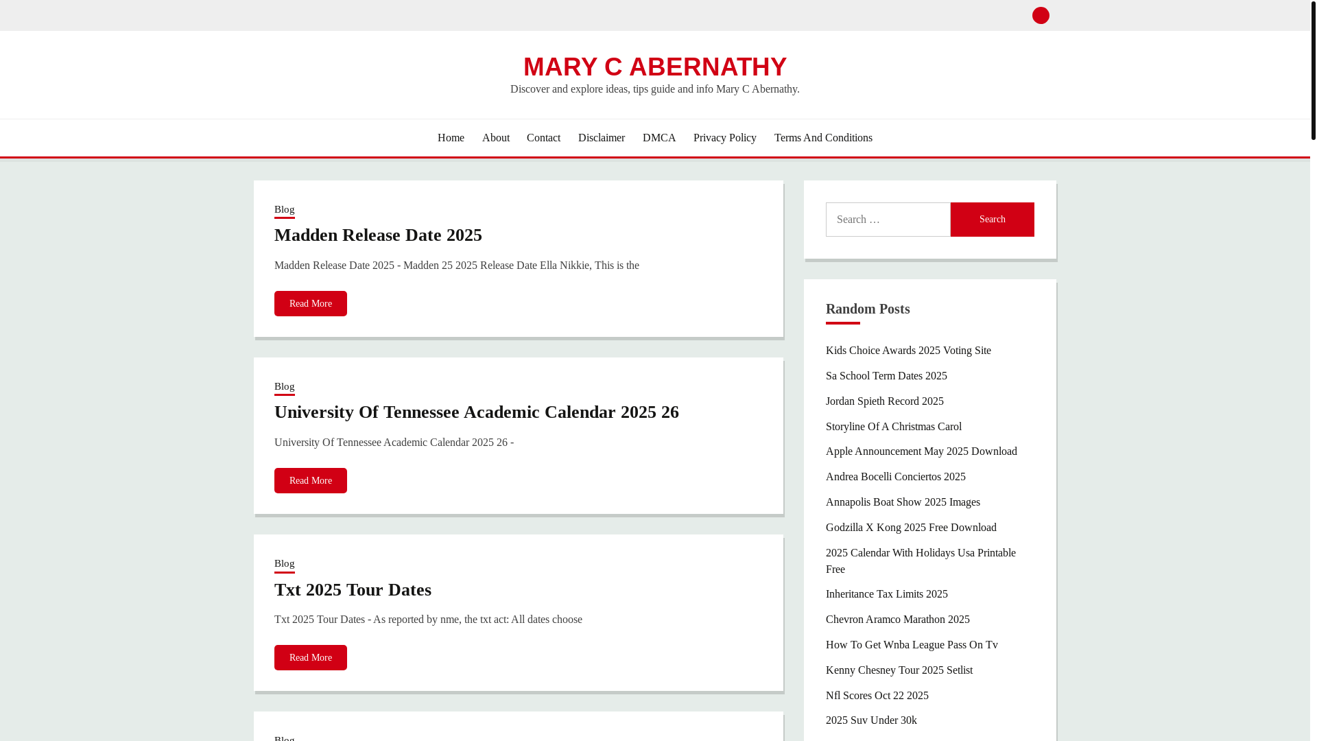 website screenshot of https://marycabernathyw.pages.dev/