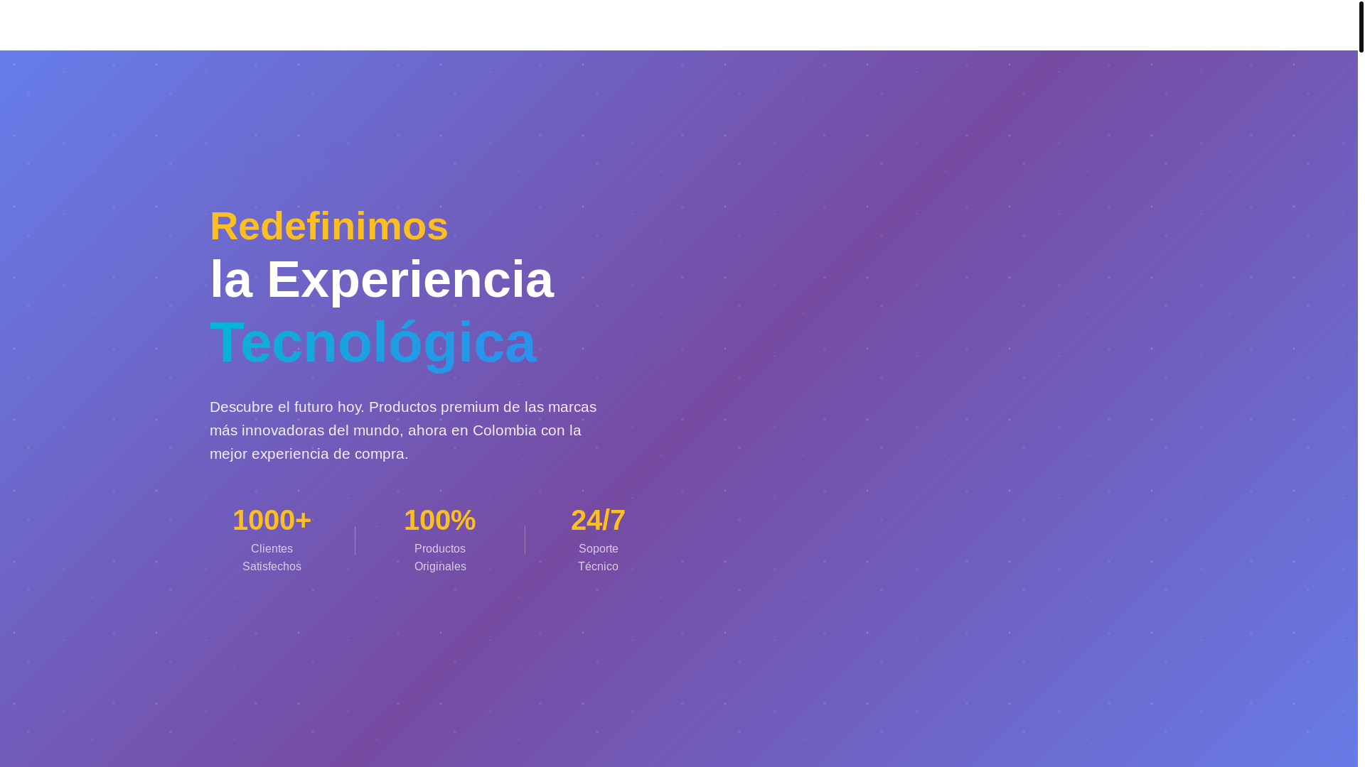 website screenshot of https://technovacell.com/