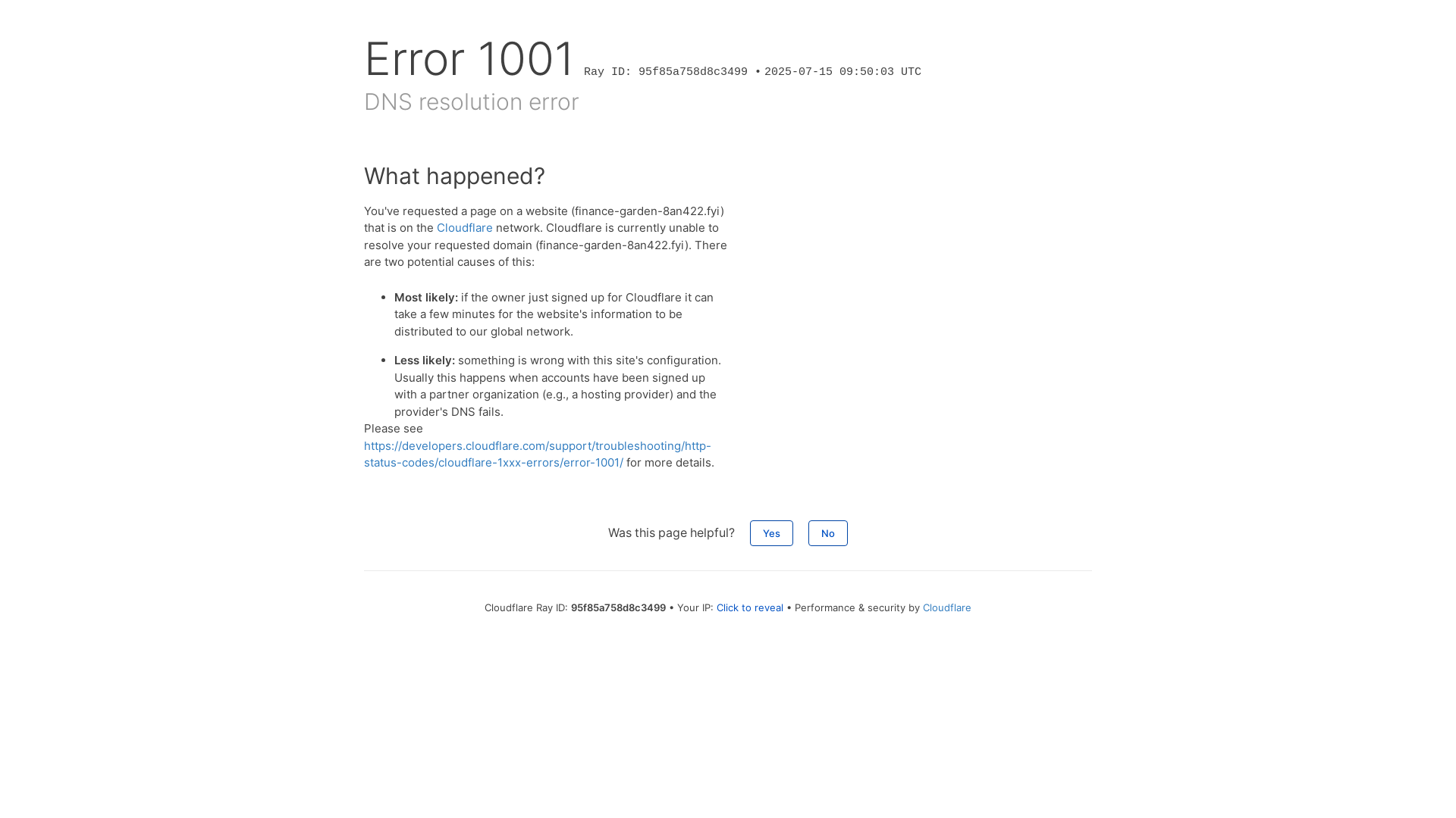 website screenshot of https://finance-garden-8an422.fyi/