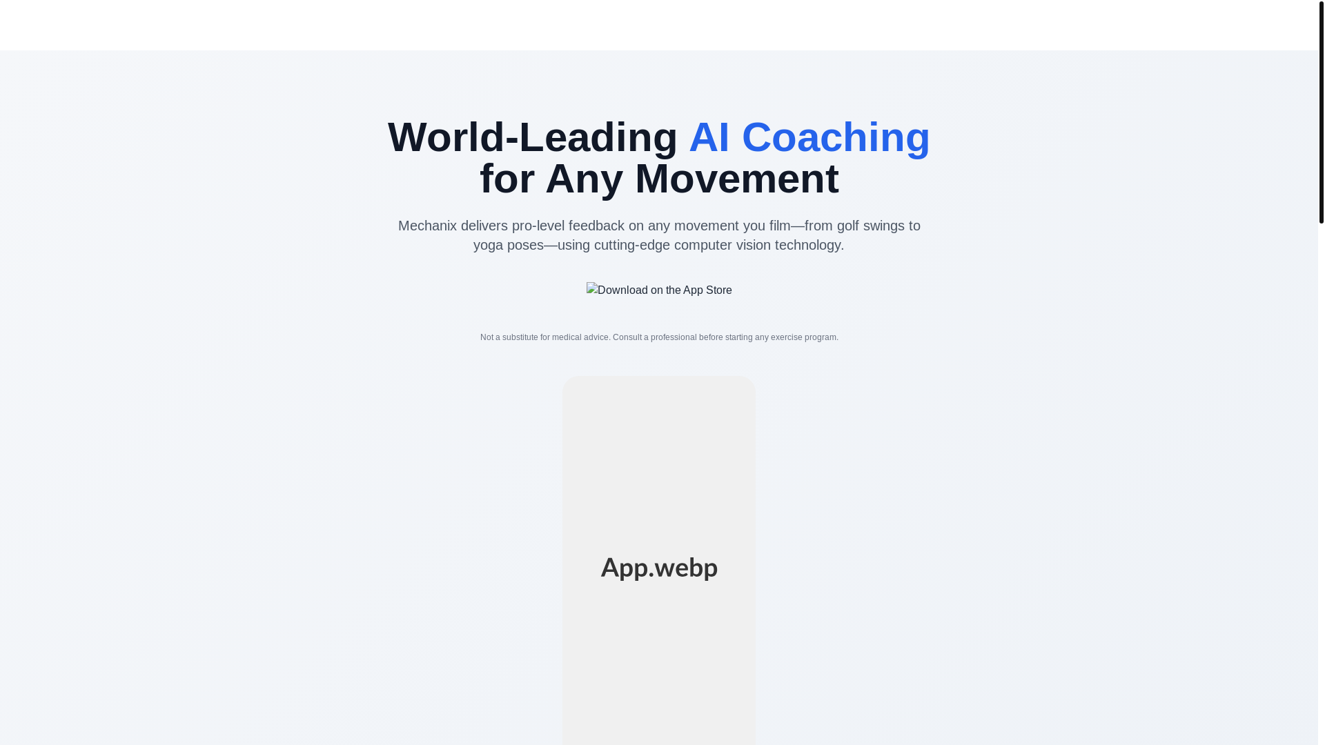 website screenshot of https://mechanix-site.pages.dev/