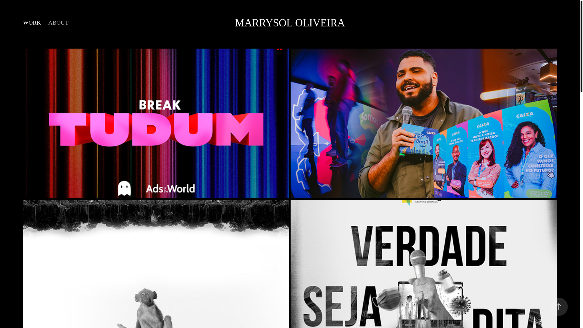 website screenshot of https://marrysololiveira.com/