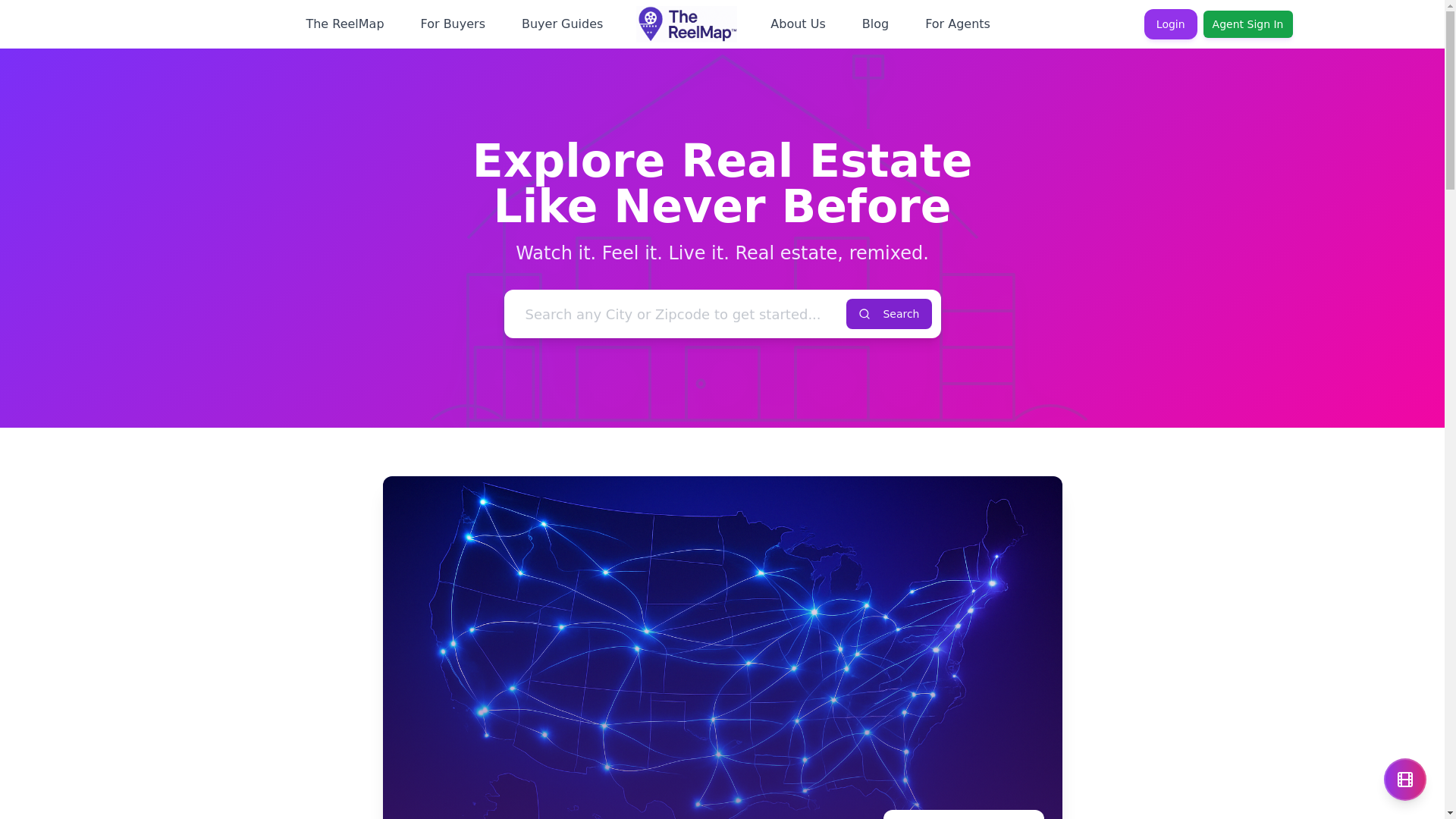 website screenshot of https://thereelmapfinalv2.pages.dev/