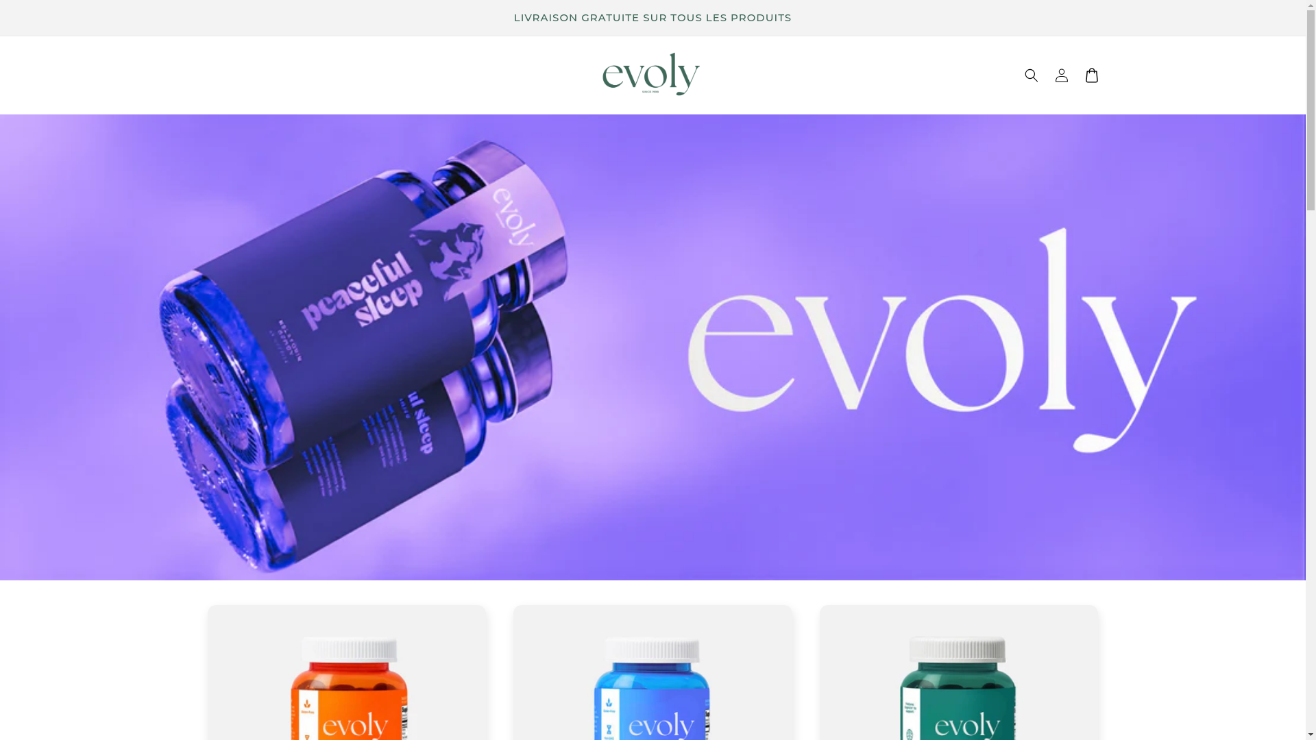 website screenshot of https://evolymultifr.site/
