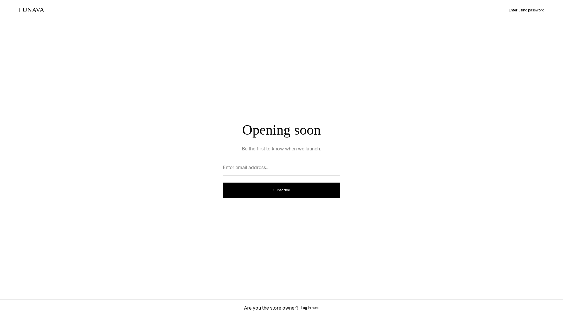website screenshot of https://lunava-jewelry.com/