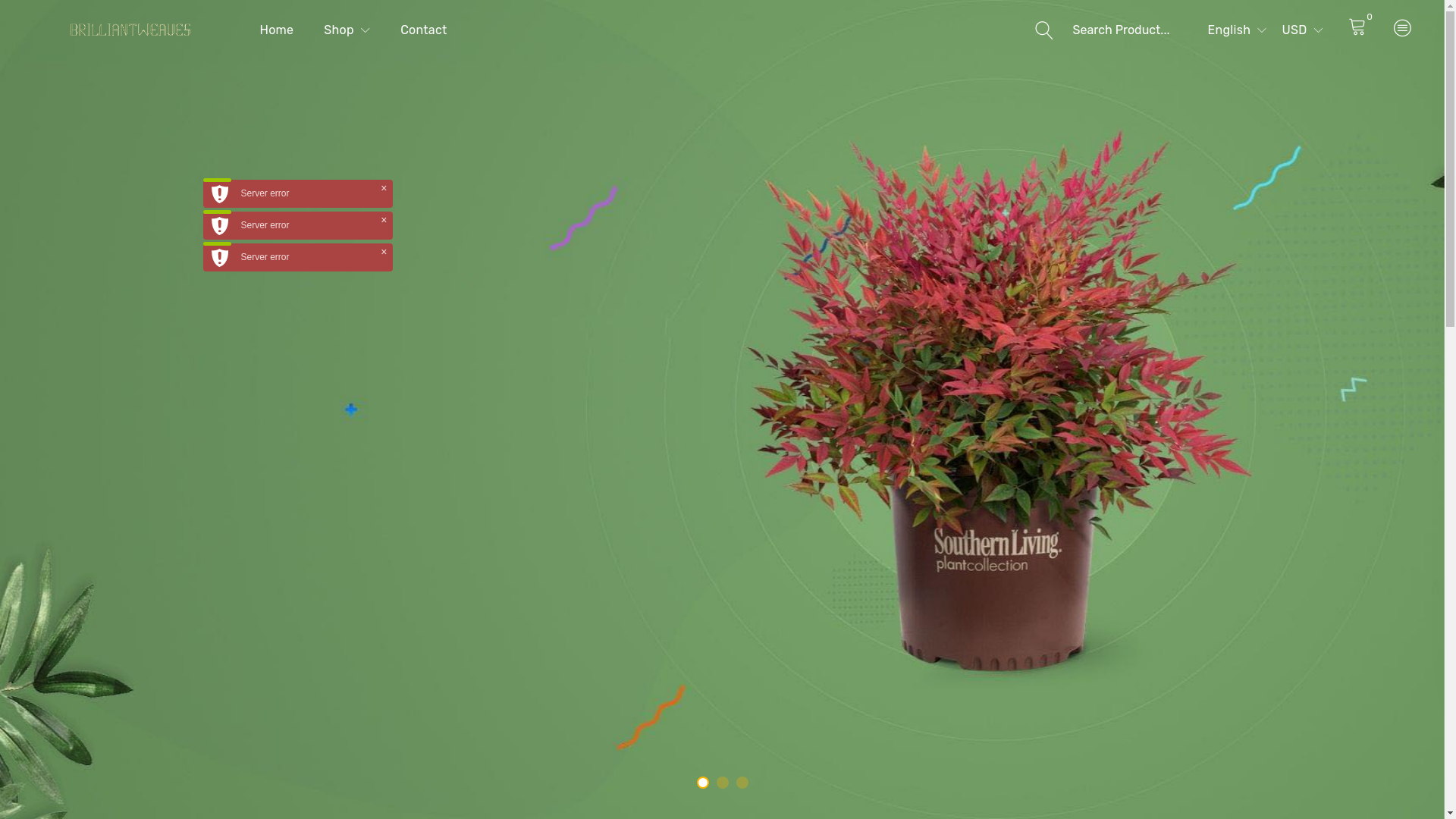 website screenshot of https://brilliantweaves.pages.dev/