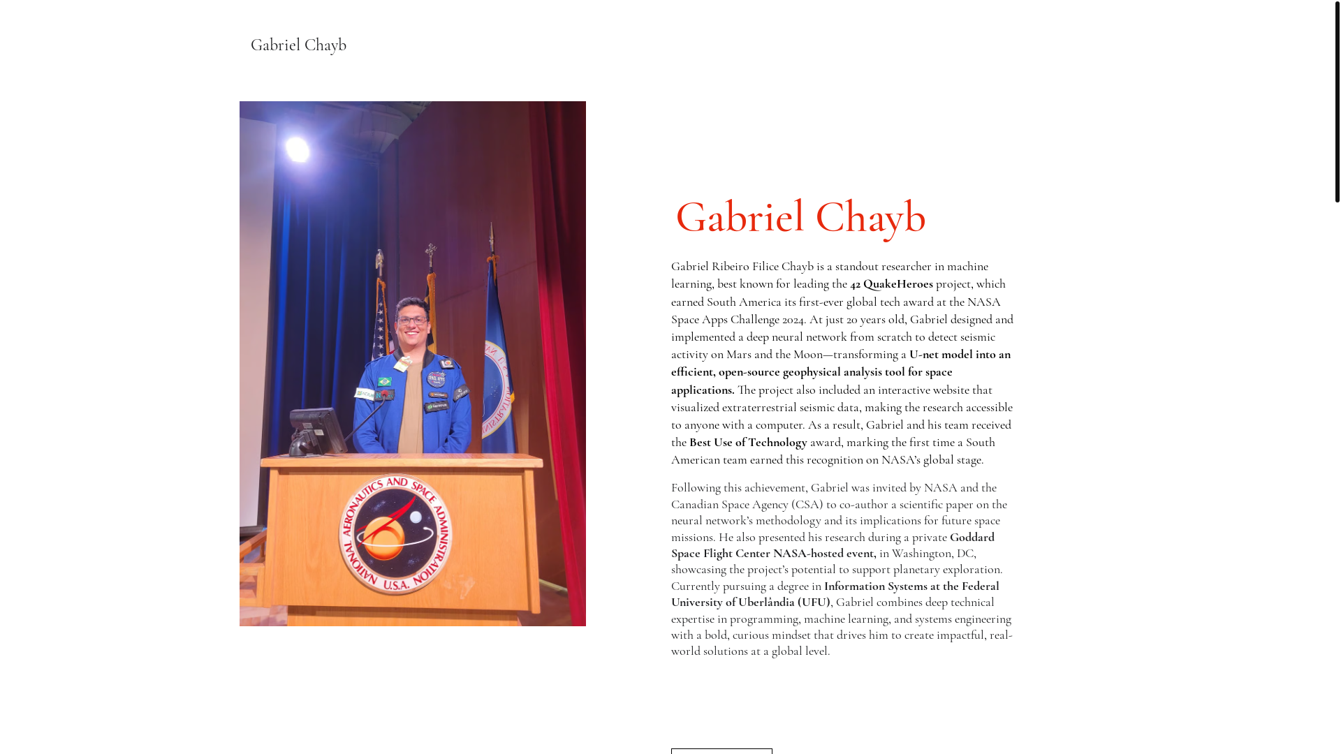website screenshot of https://gabrielchayb.com.br/