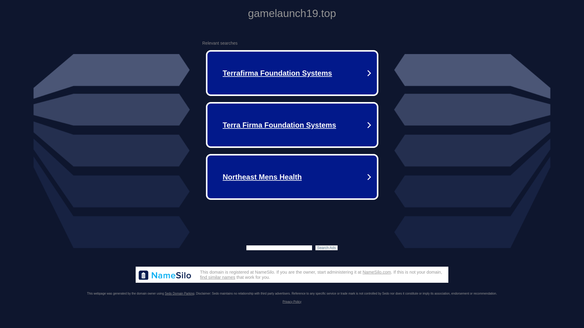 website screenshot of https://gamelaunch19.top/