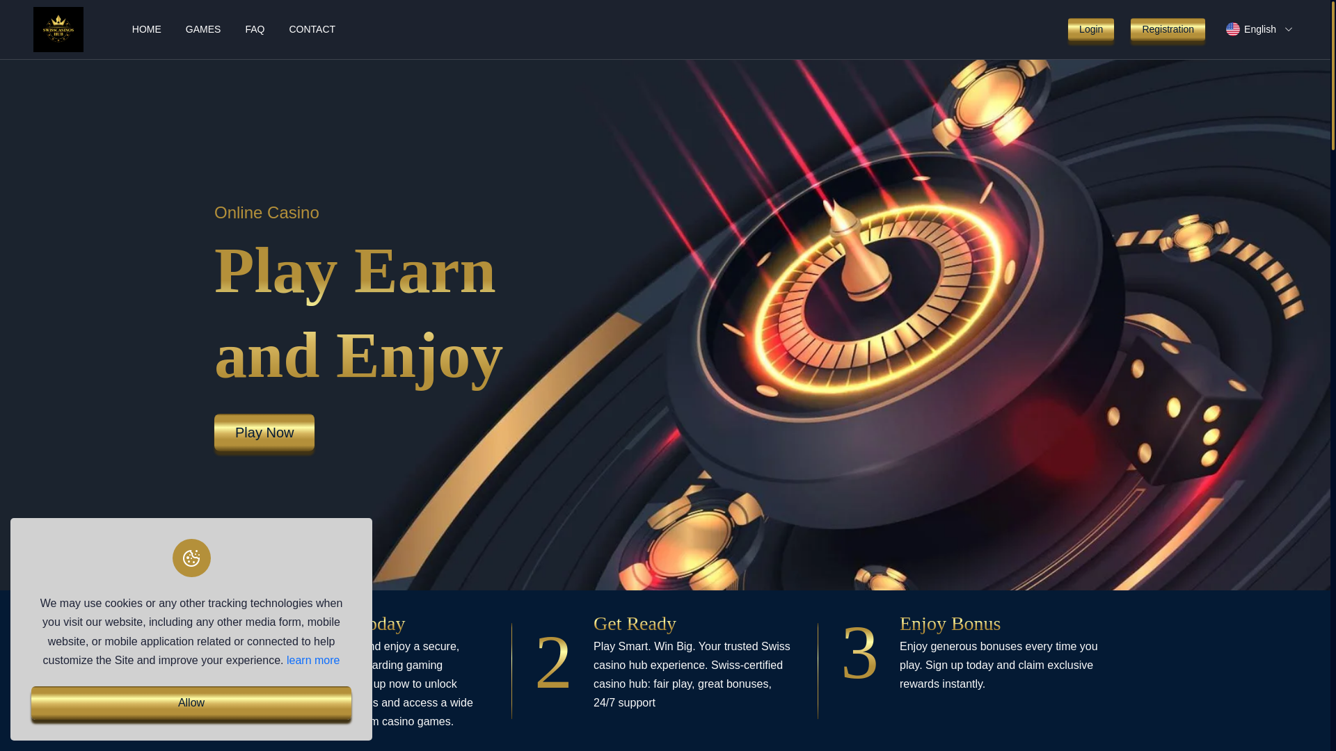 website screenshot of https://swisscasinoshub.online/