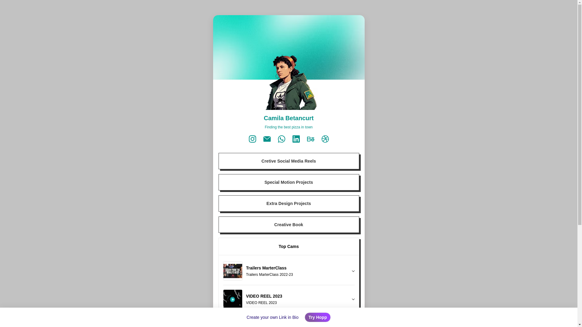 website screenshot of https://camsmotions.com/