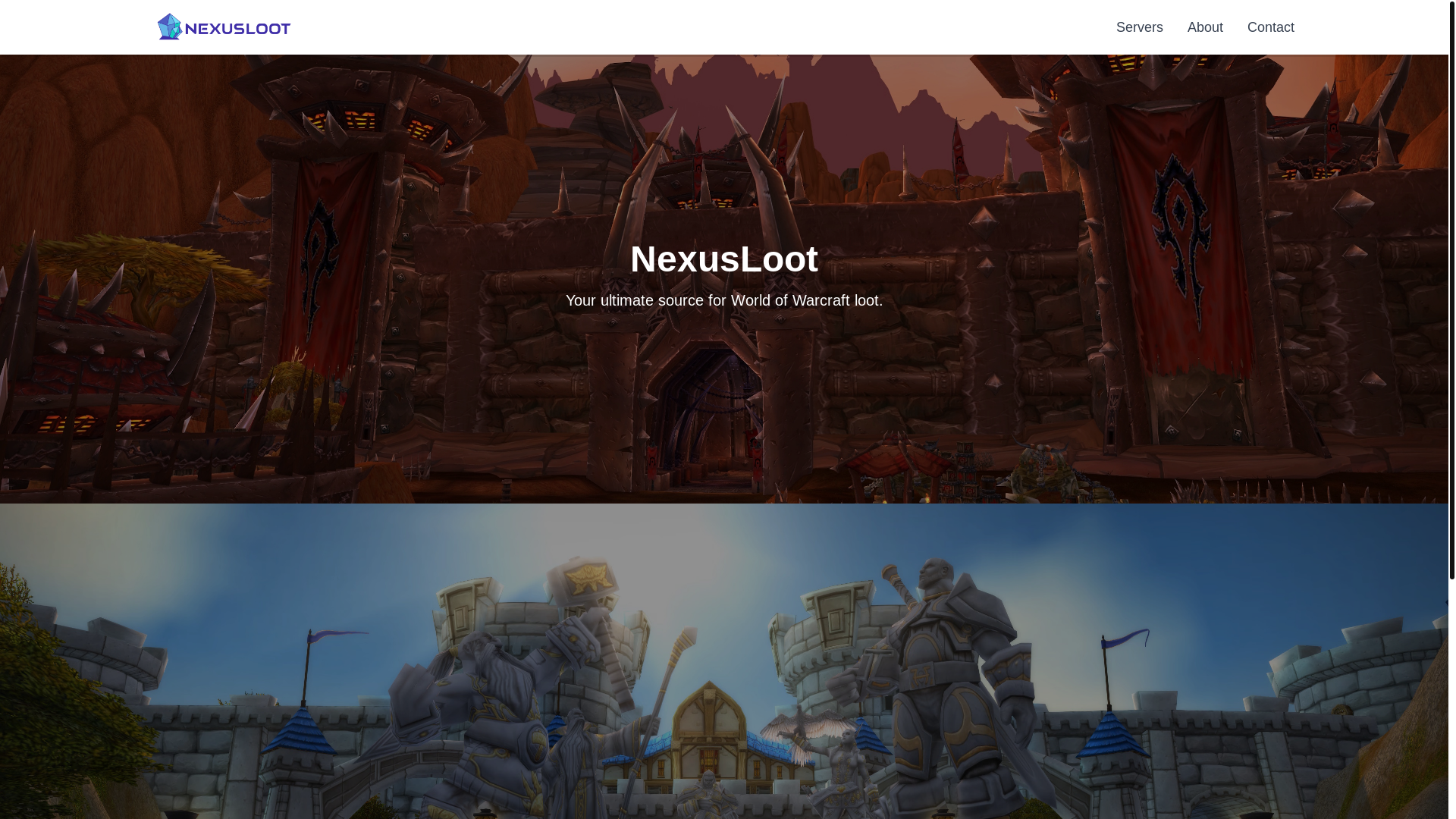 website screenshot of https://nexusloot-website.pages.dev/
