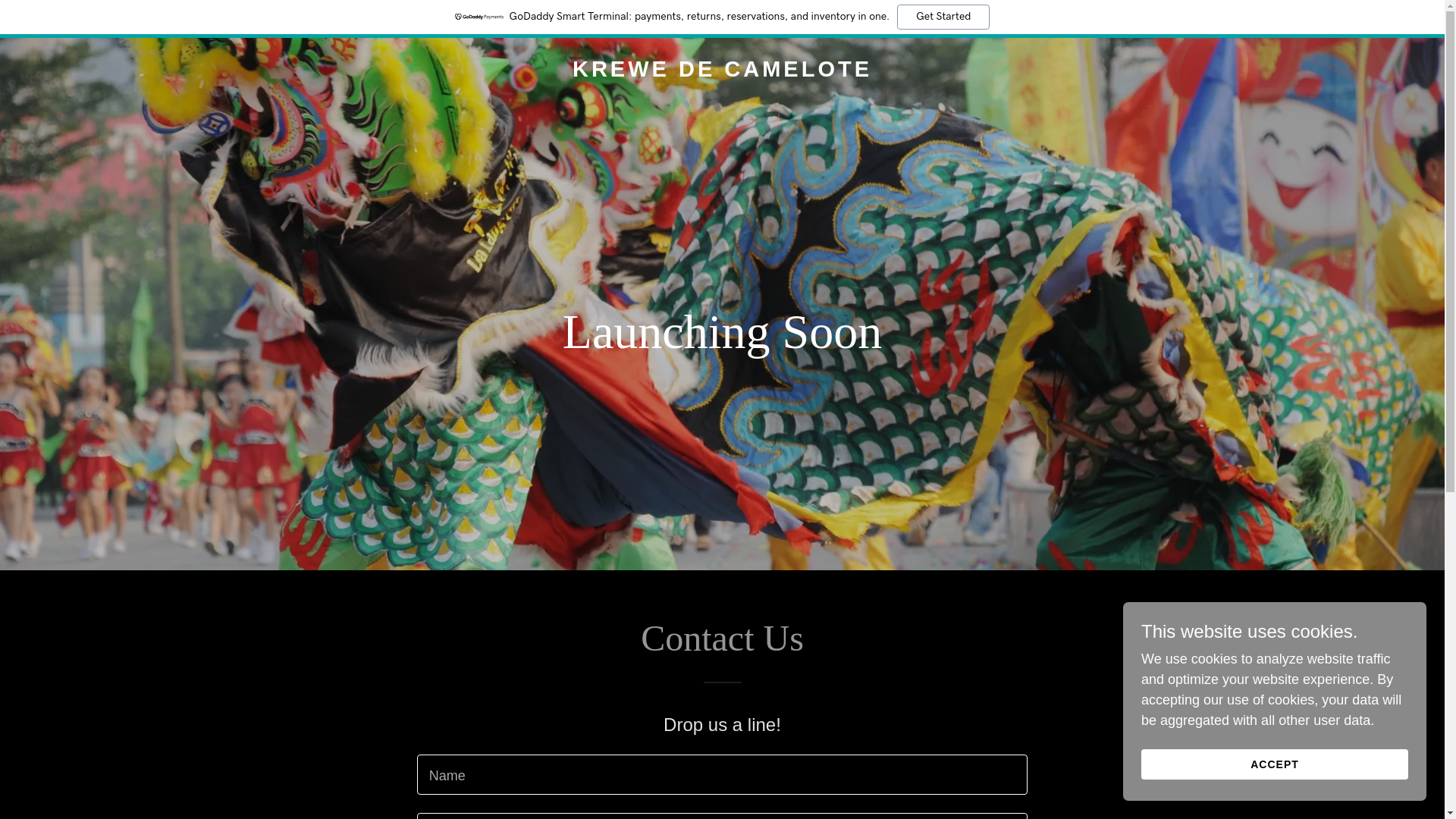 website screenshot of https://krewedecamelote.com/
