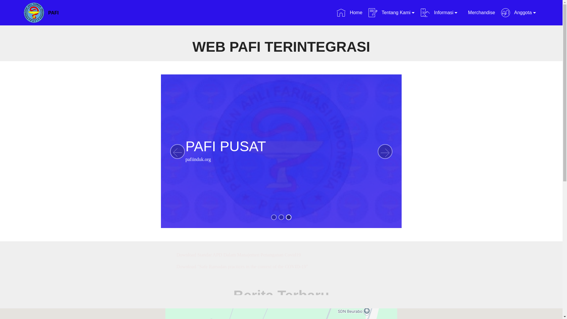 website screenshot of https://pafi-padangtiji-org.pages.dev/