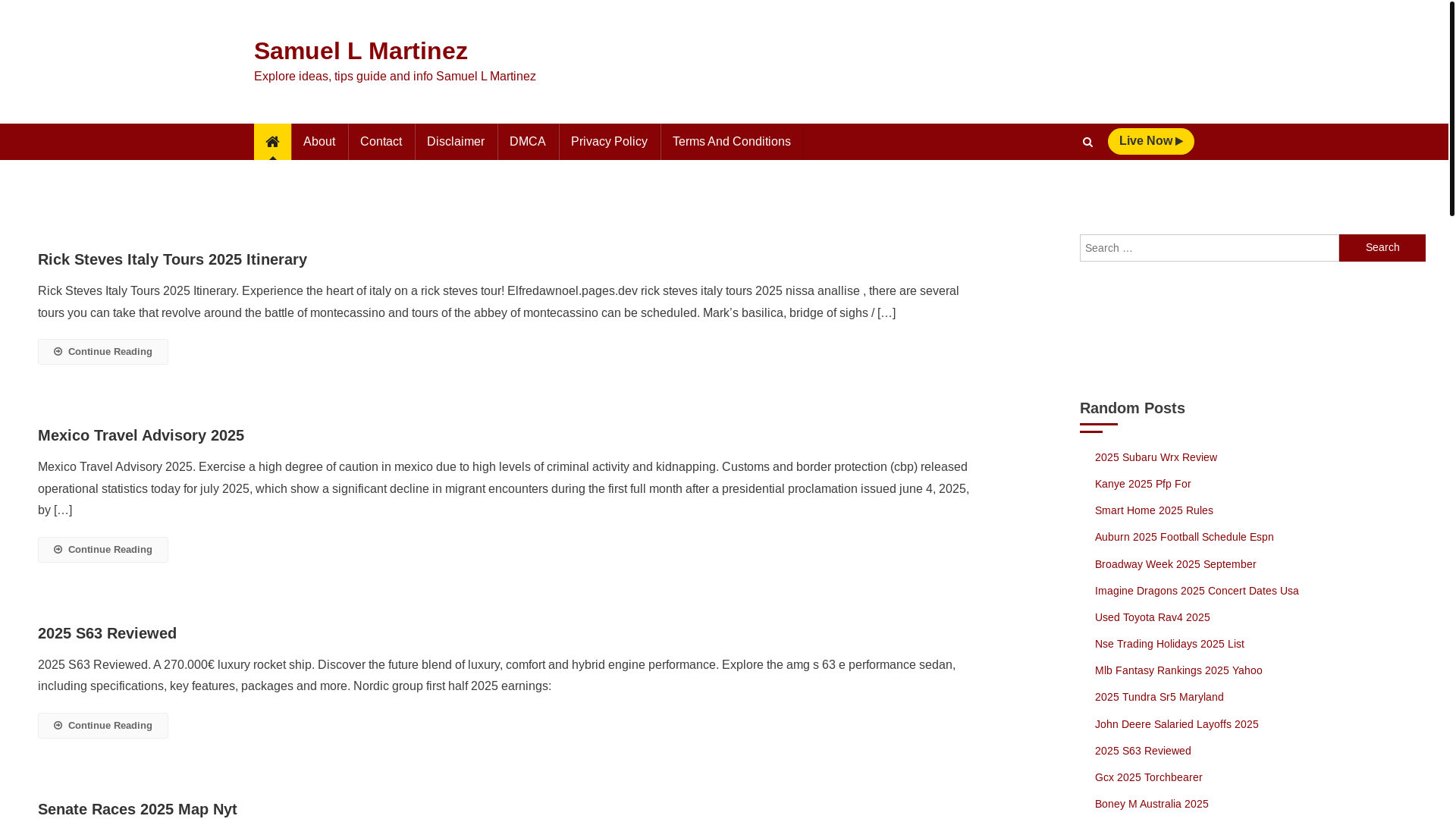 website screenshot of https://samuellmartinezj.pages.dev/