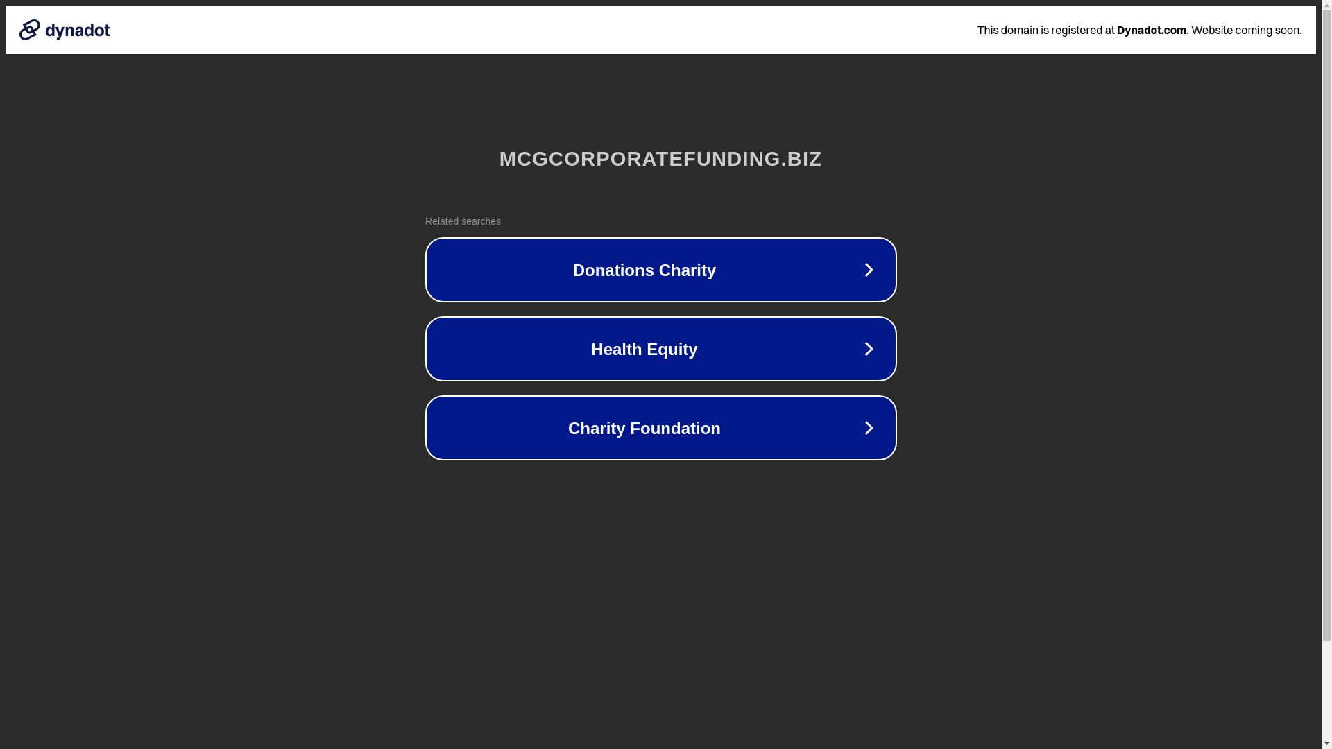 website screenshot of https://mcgcorporatefunding.biz/