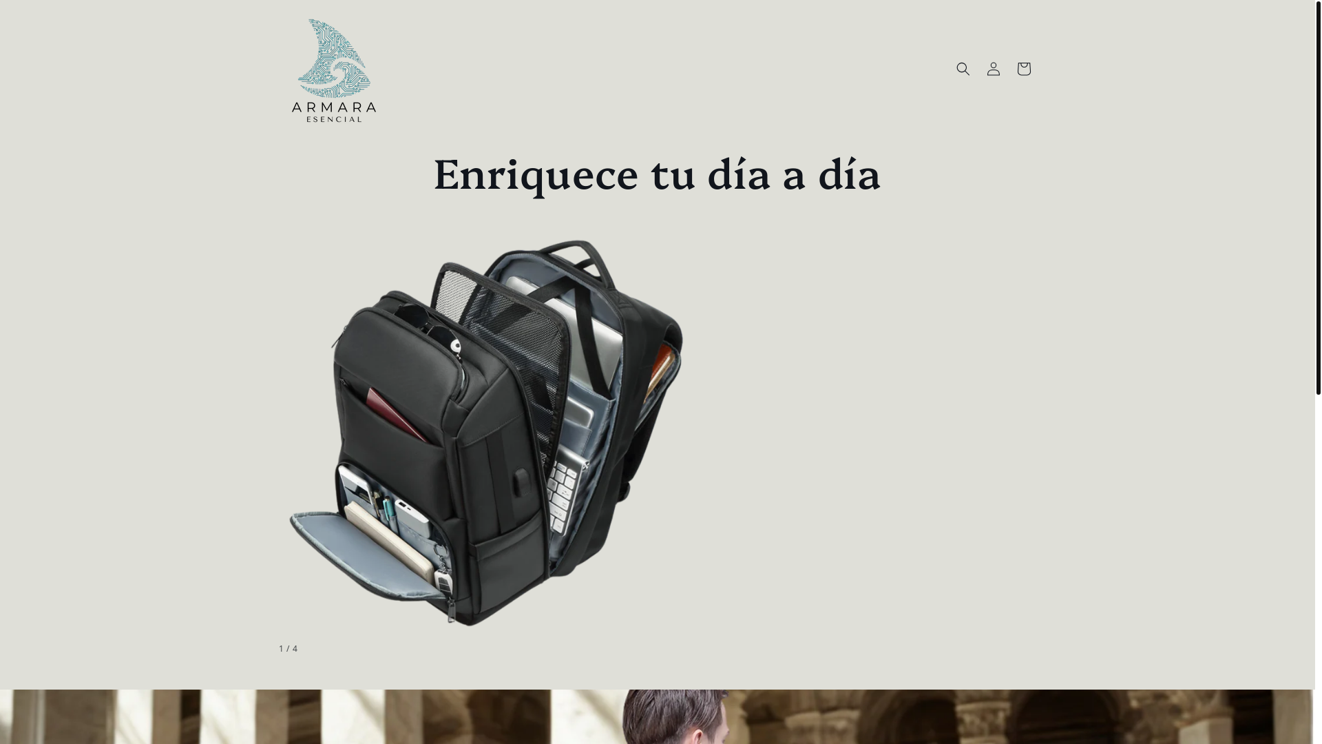 website screenshot of https://armara.mx/