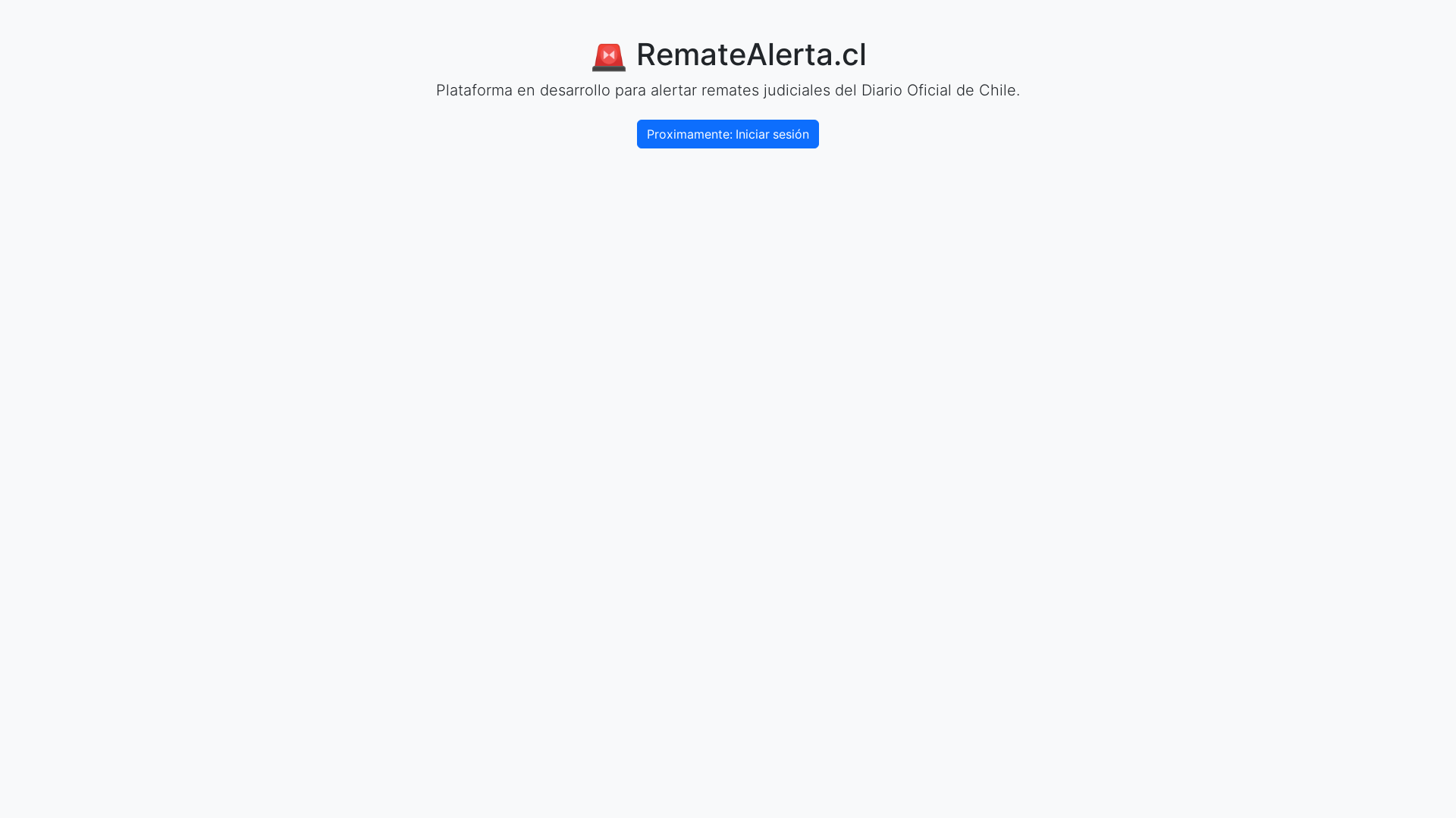 website screenshot of https://rematealerta.cl/