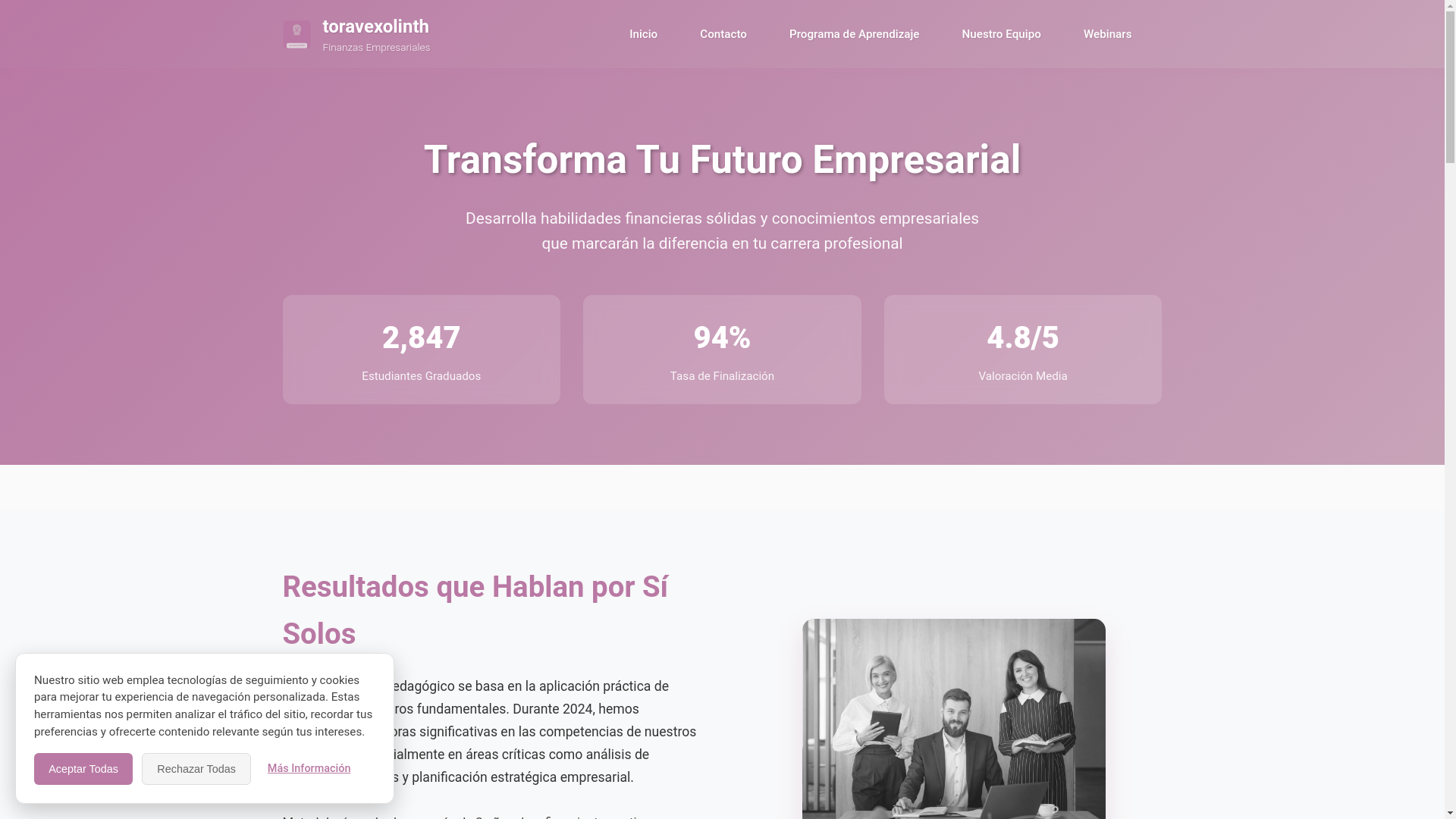 website screenshot of https://toravexolinth.sbs/