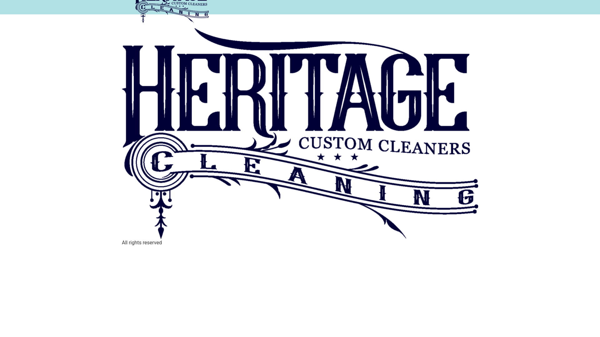 website screenshot of https://heritagecleaningva.com/