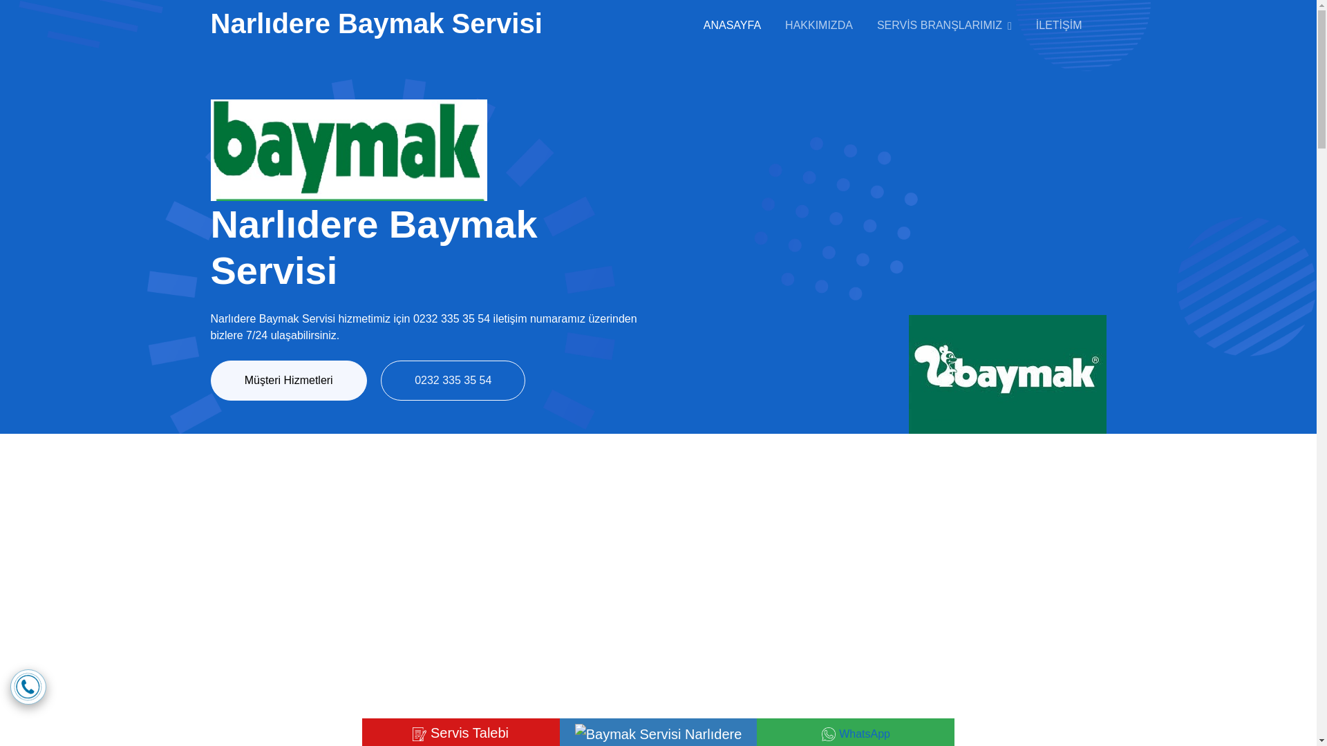 website screenshot of https://narliderebaymakservismerkezi.com.tr/