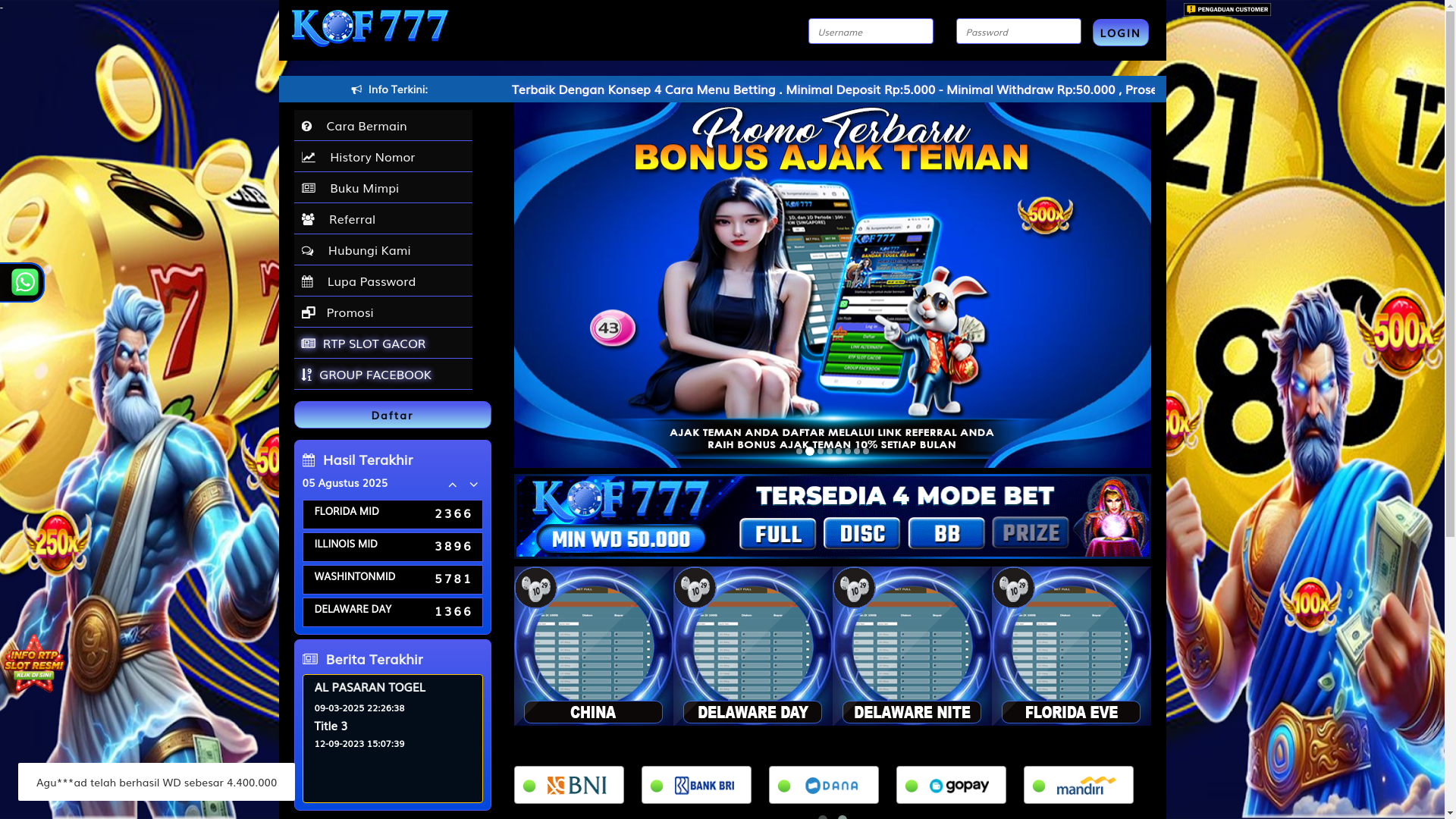 website screenshot of https://kodekeras.xyz/