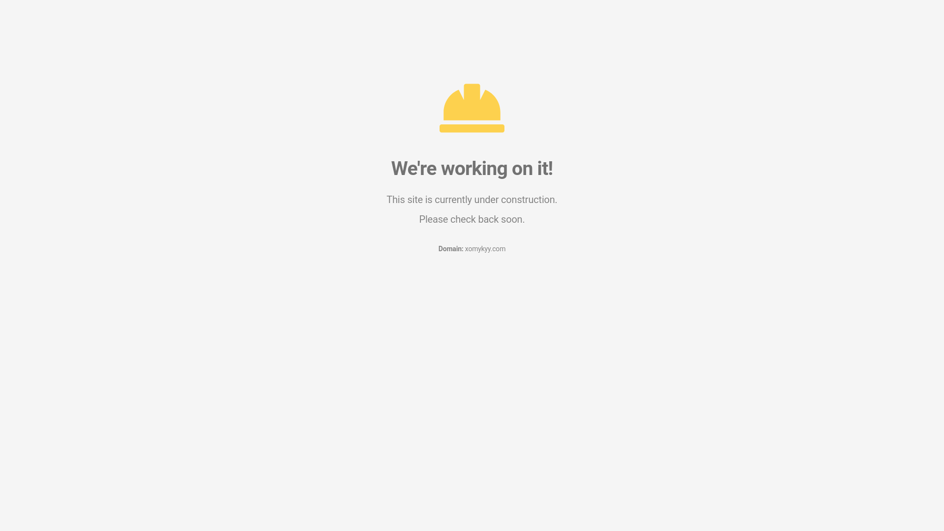 website screenshot of https://xomykyy.com/