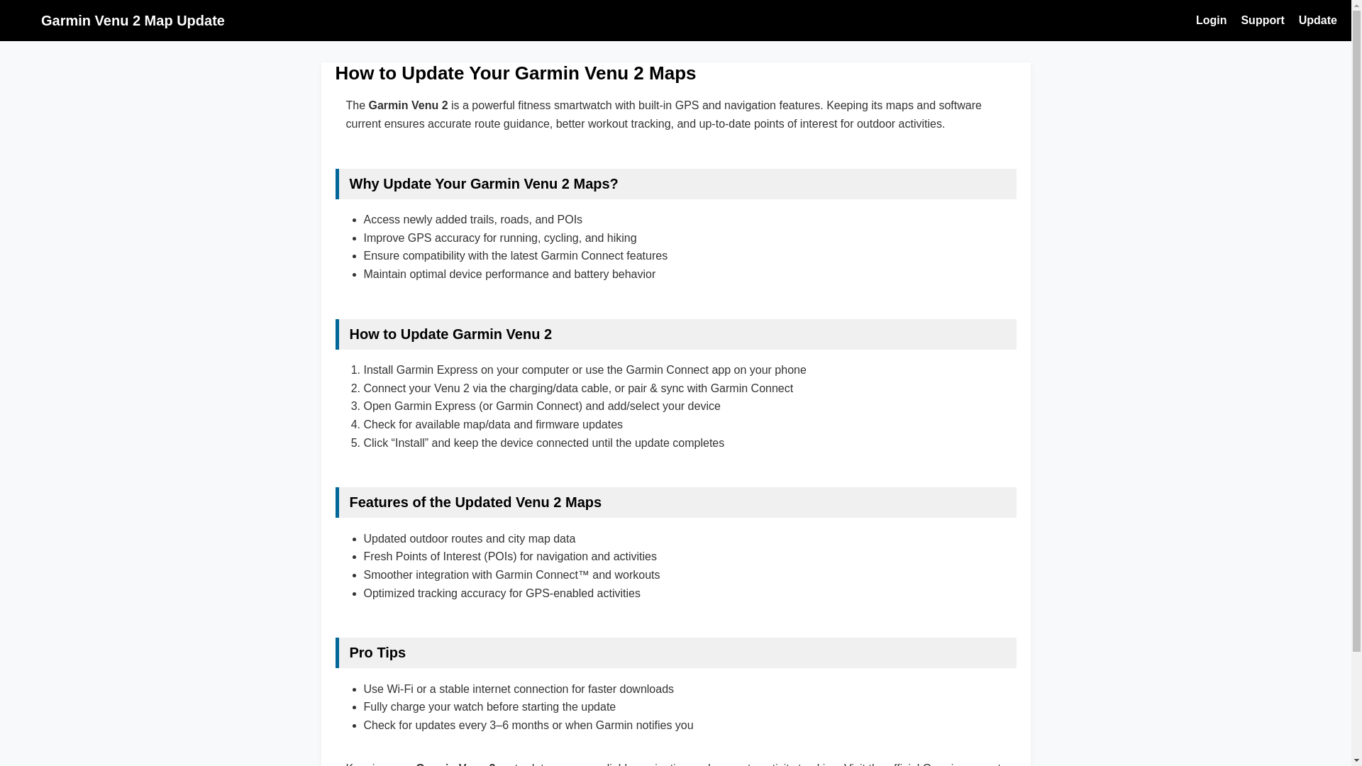 website screenshot of https://garmin-venus-2.pages.dev/