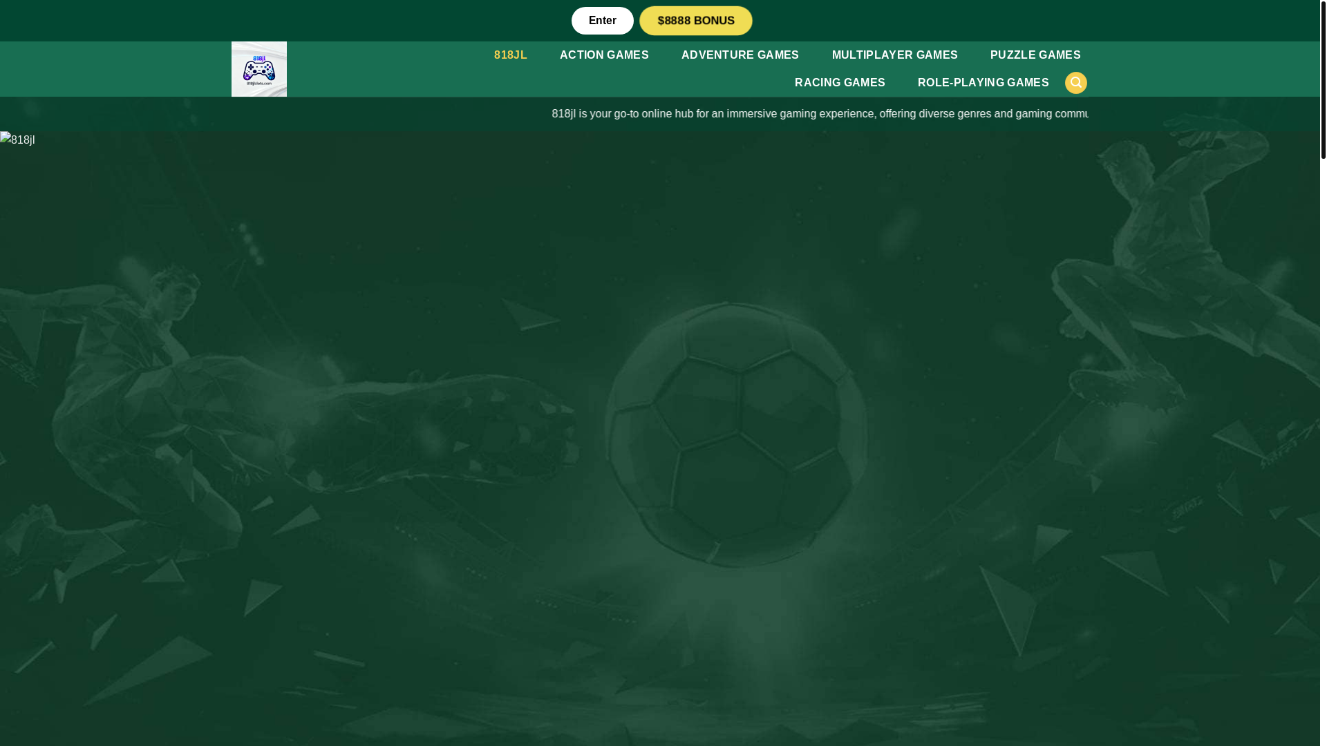 website screenshot of https://818jlslots.com/