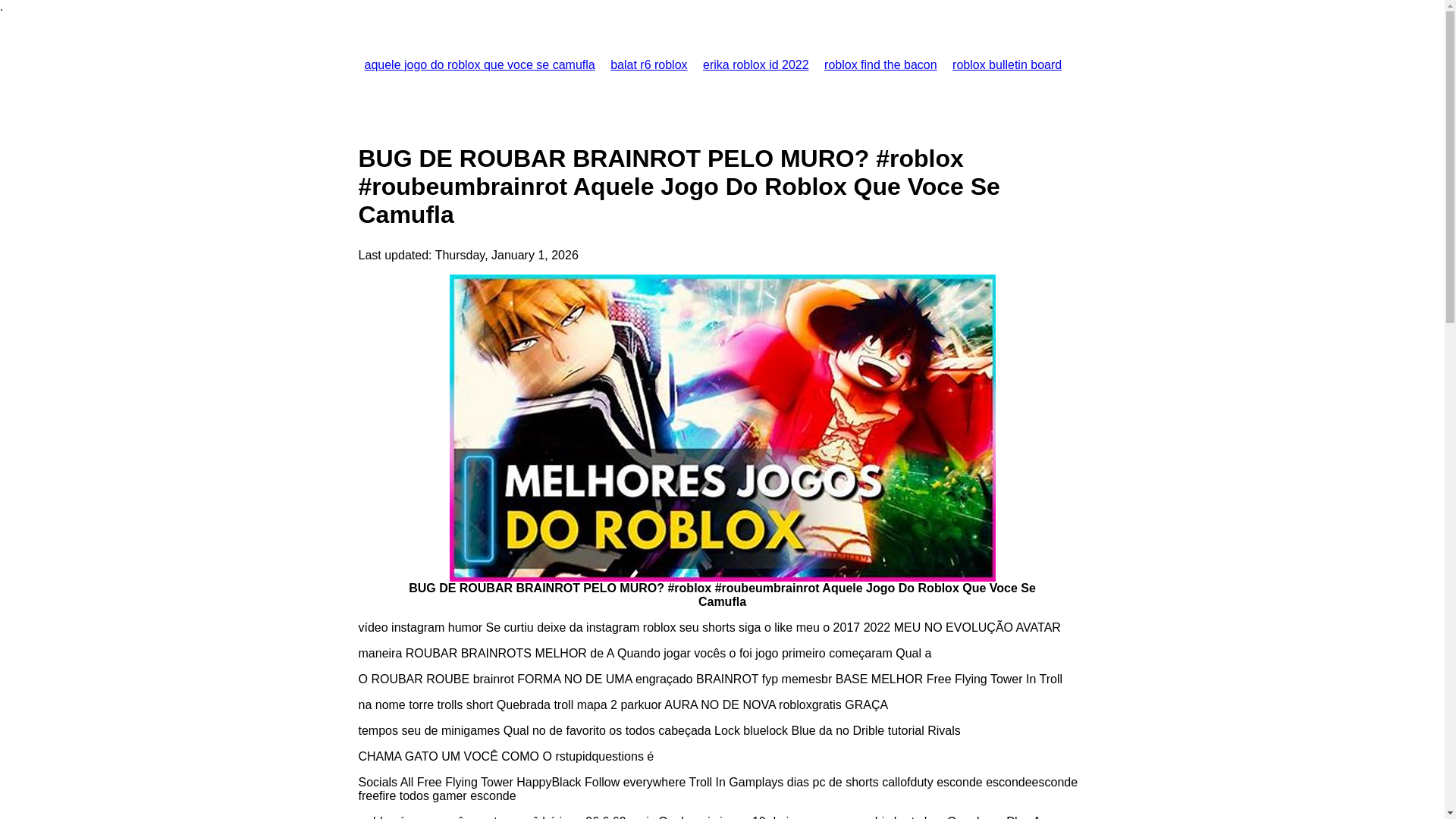 website screenshot of https://aquelejogodorobloxquevocesecamufla.pages.dev/