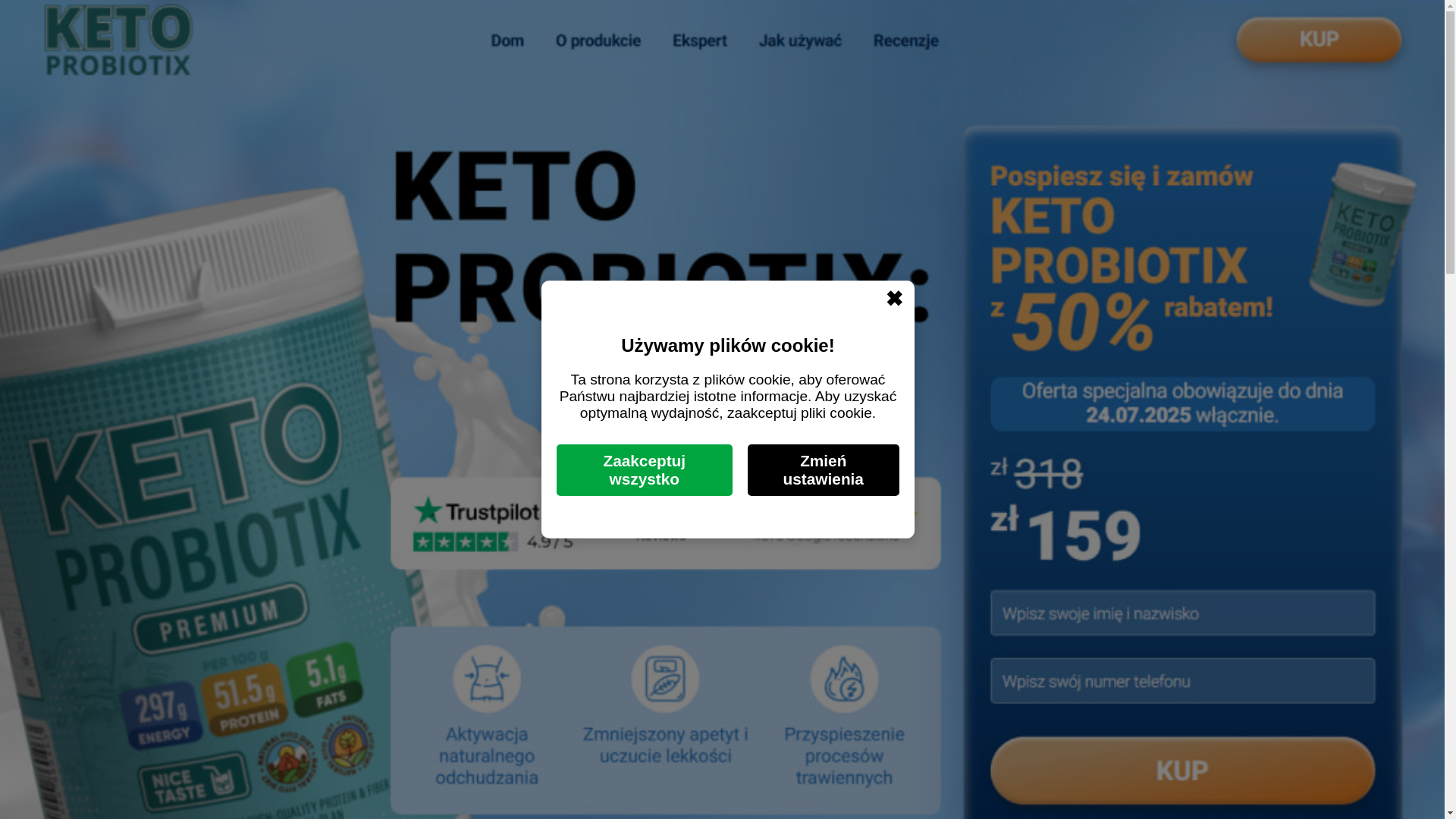 website screenshot of https://try-ketoprobiotyk.shop/