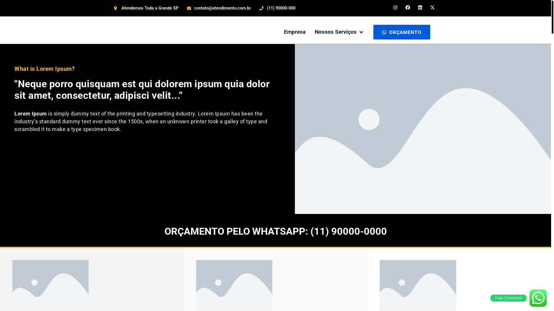 website screenshot of https://descartetudo.com.br/