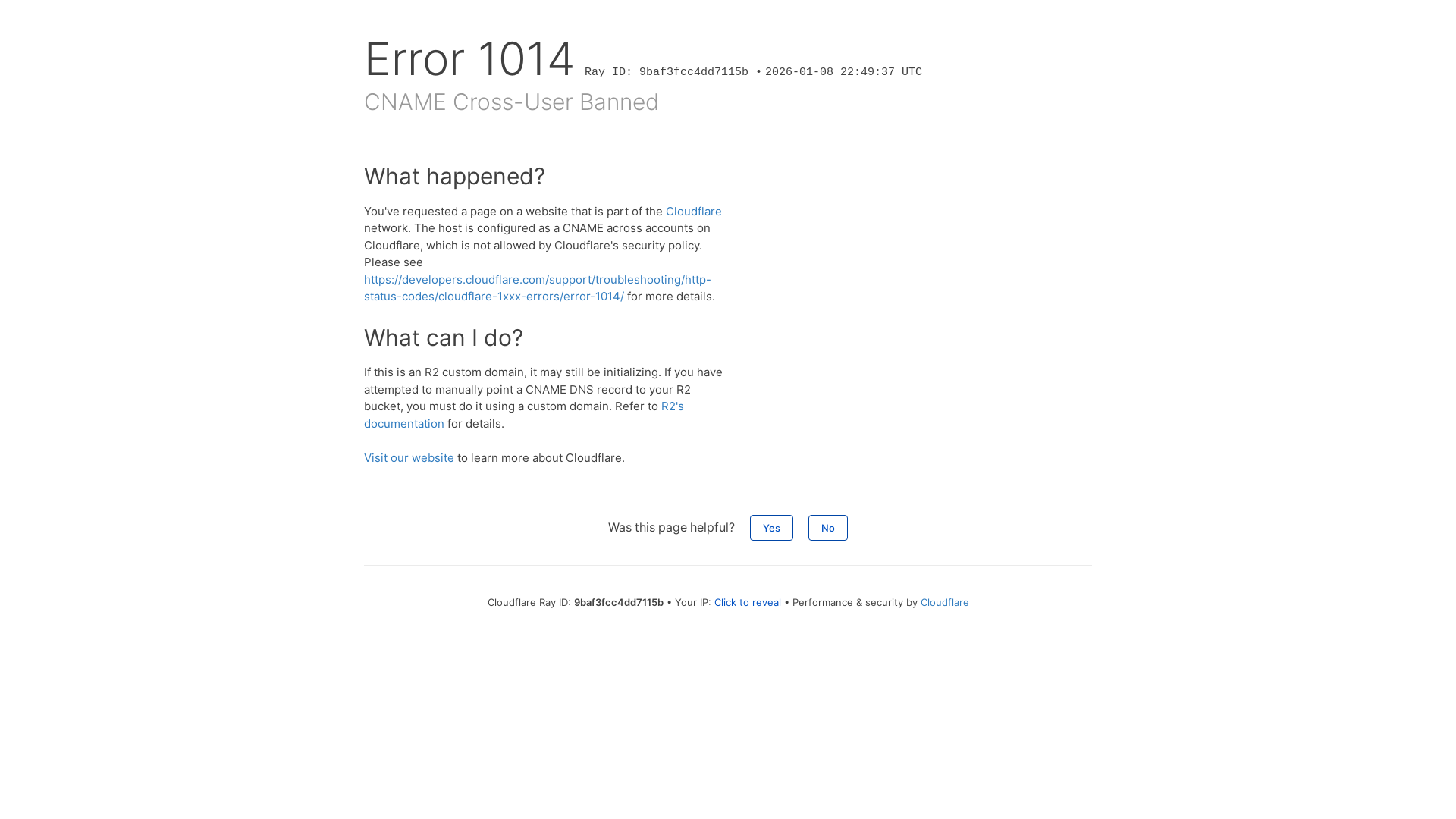 website screenshot of https://vidasbelas.site/