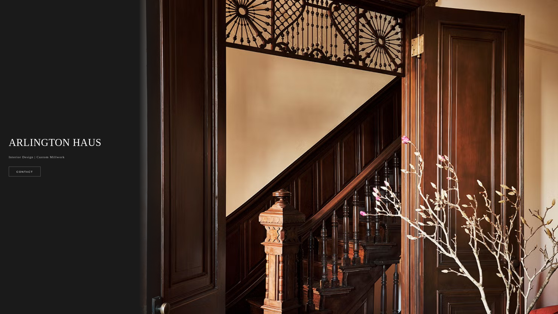 website screenshot of https://arlington.haus/