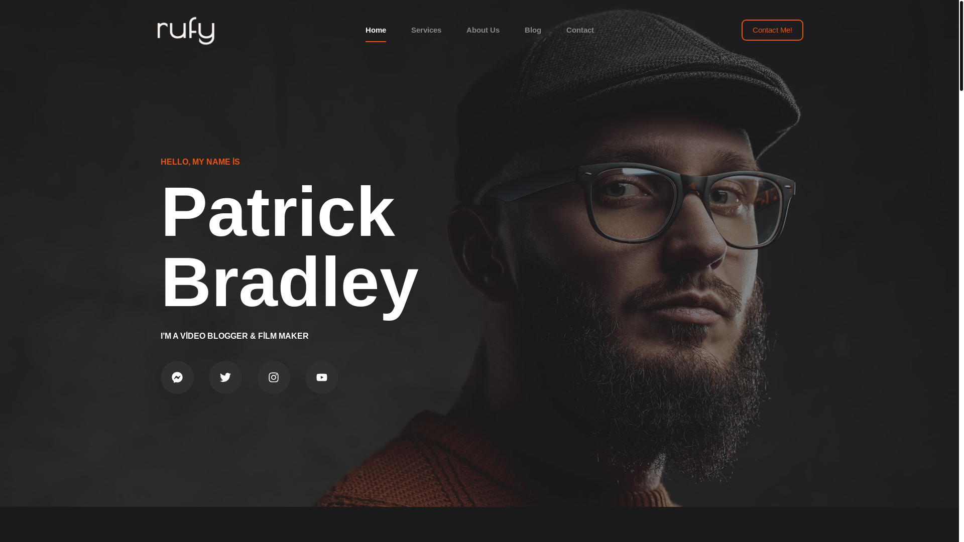 website screenshot of https://rufystudio.com/
