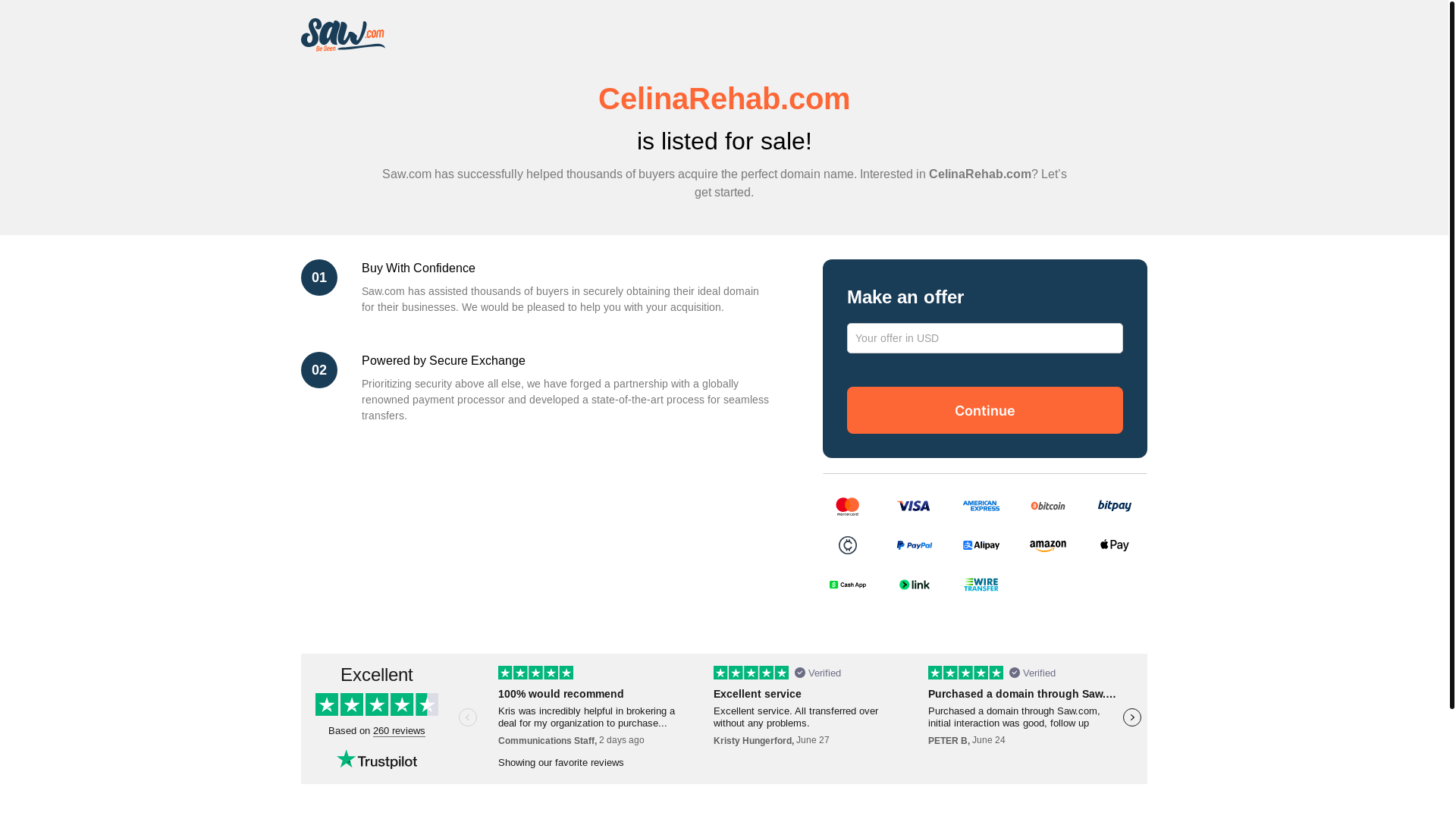 website screenshot of https://celinarehab.com/