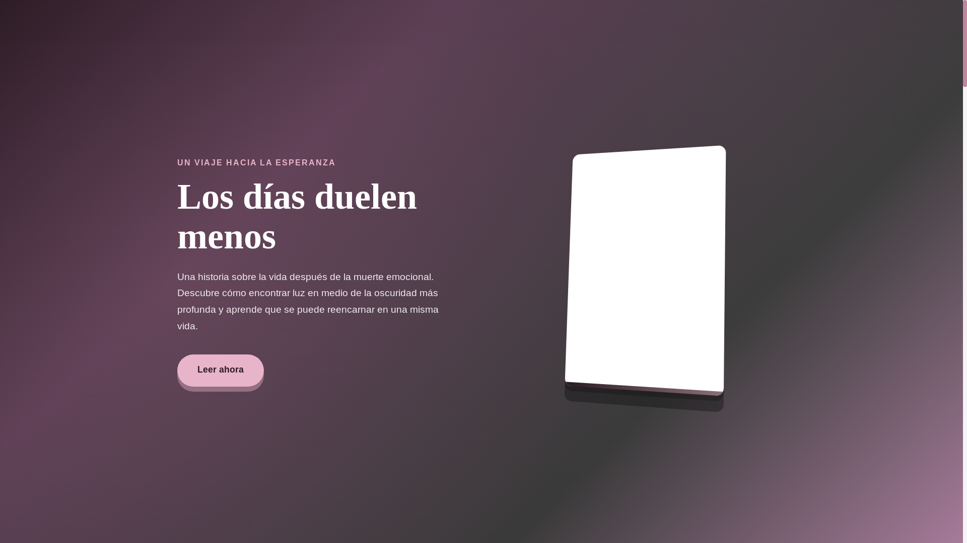 website screenshot of https://los-dias-duelen-menos-mvp1.pages.dev/