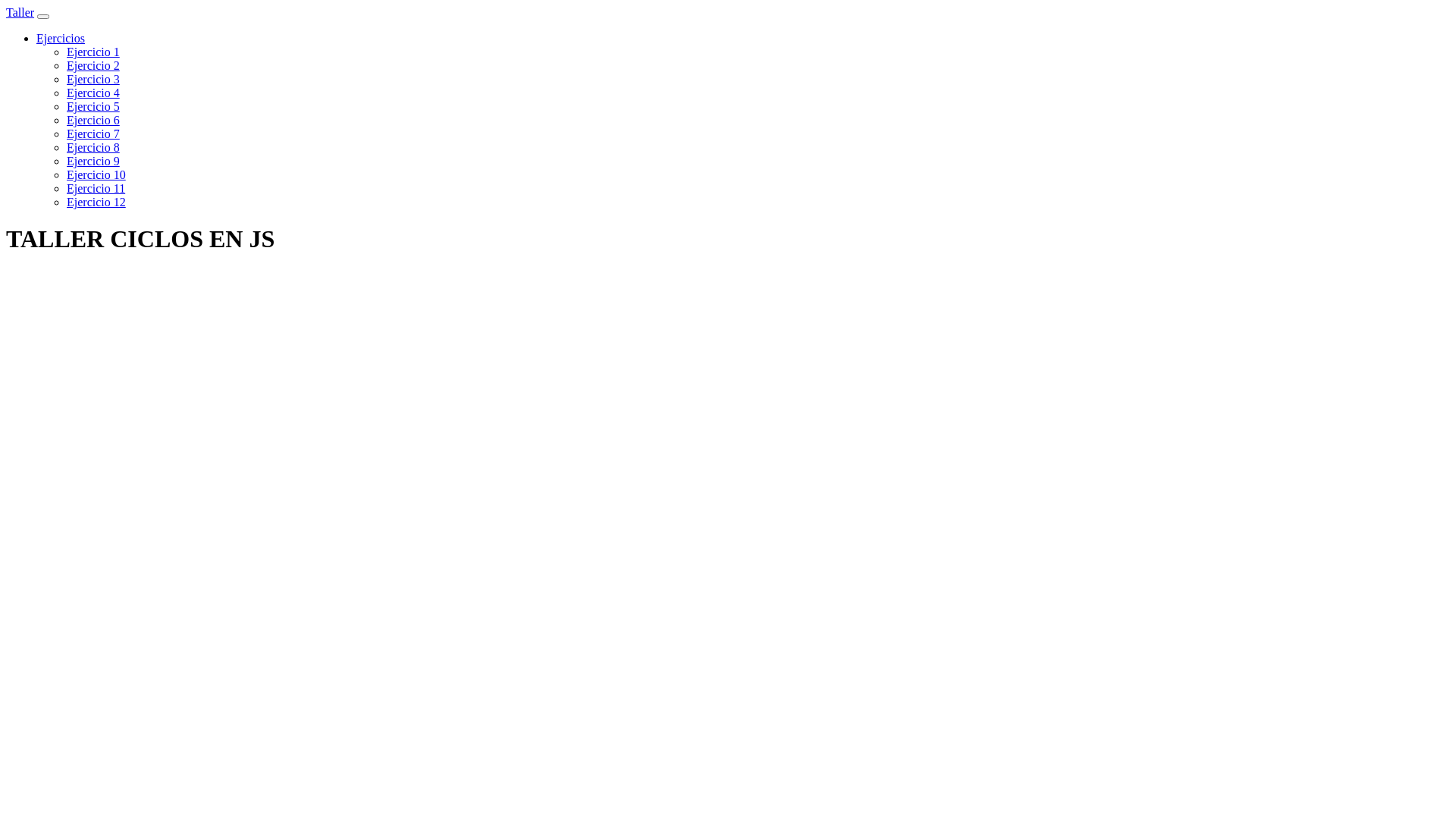 website screenshot of https://tallerciclos.pages.dev/